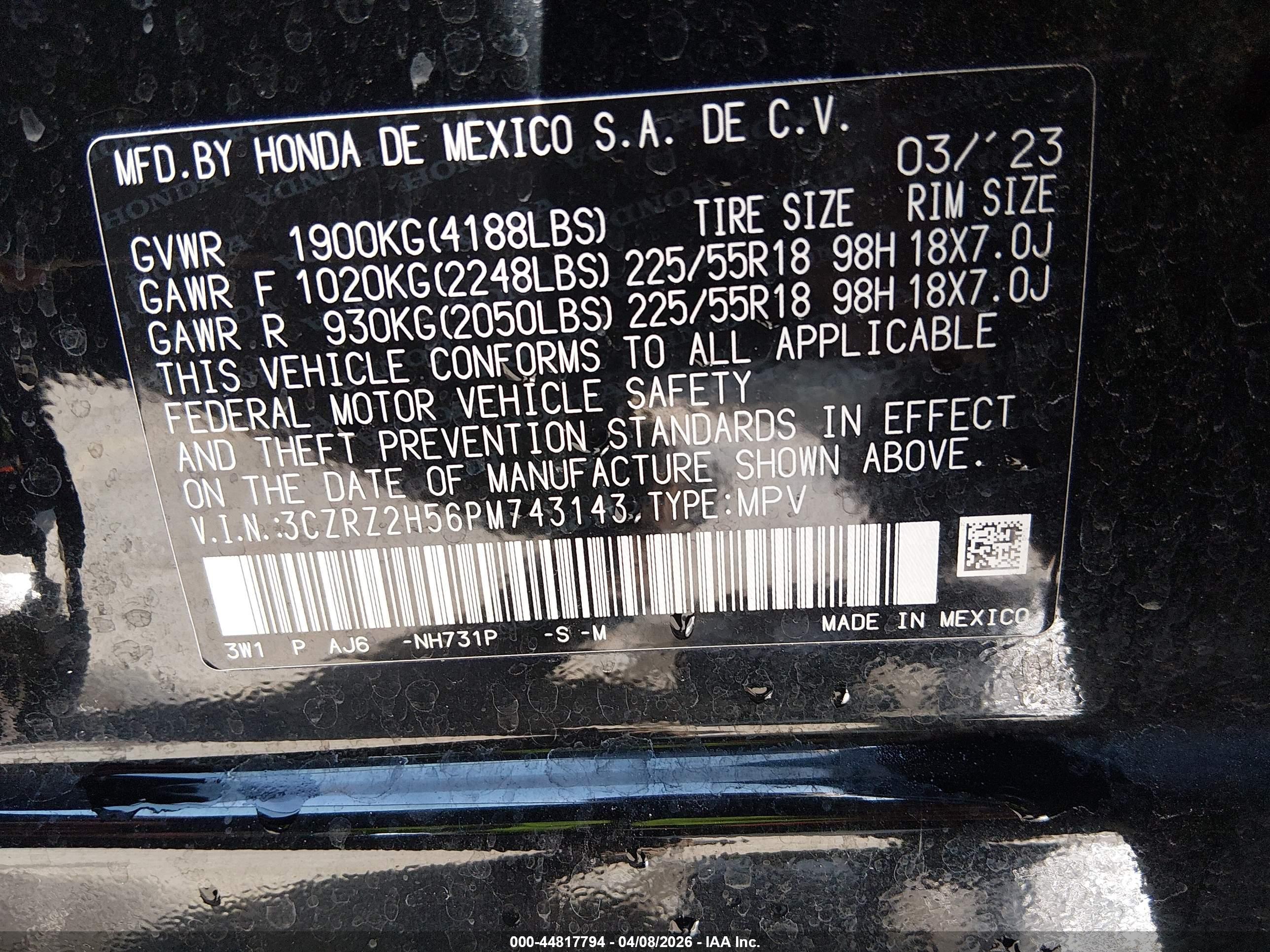 HONDA HR-V image 9