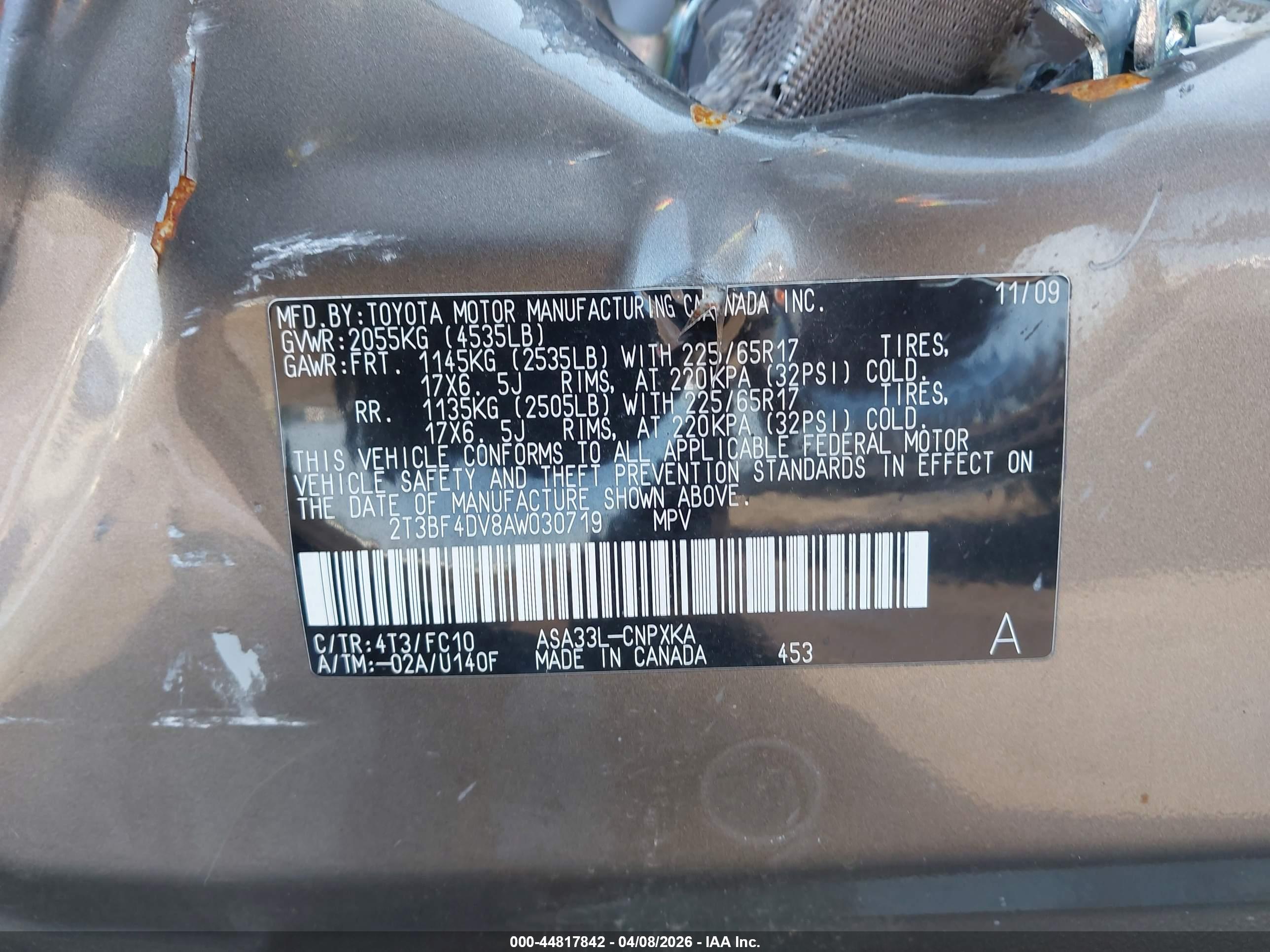 TOYOTA RAV4 image 9