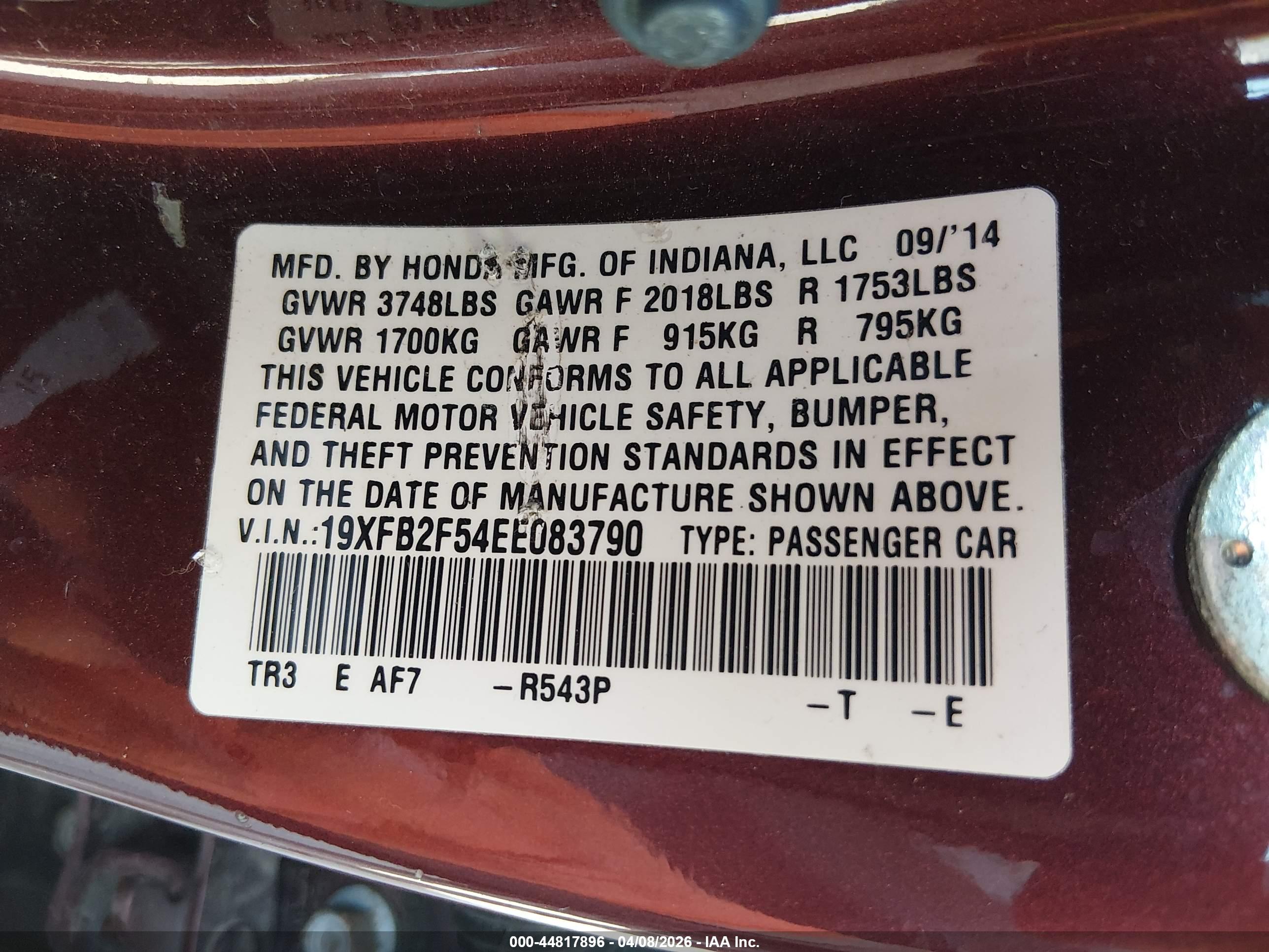 HONDA CIVIC image 9