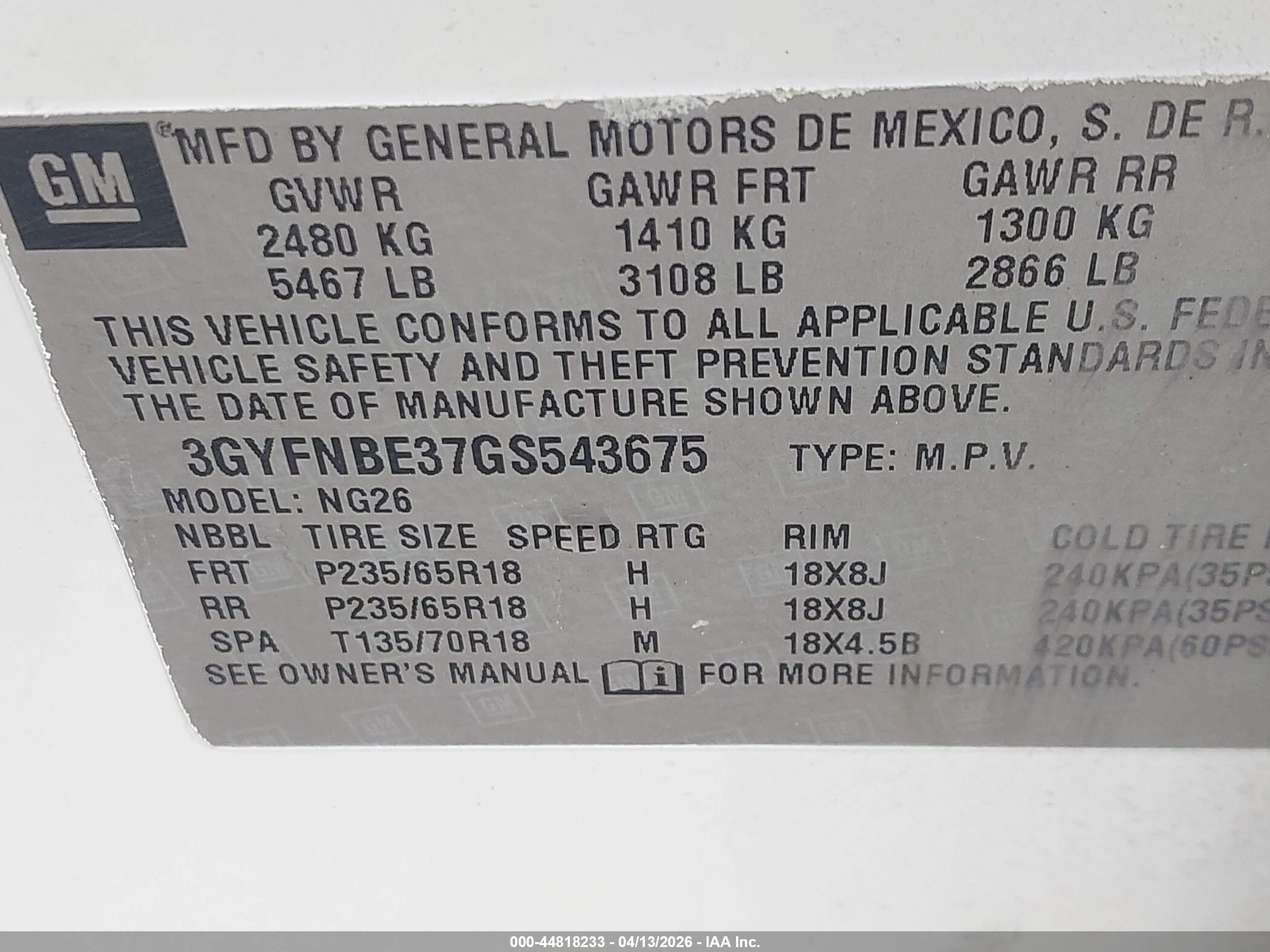 CADILLAC SRX image 9