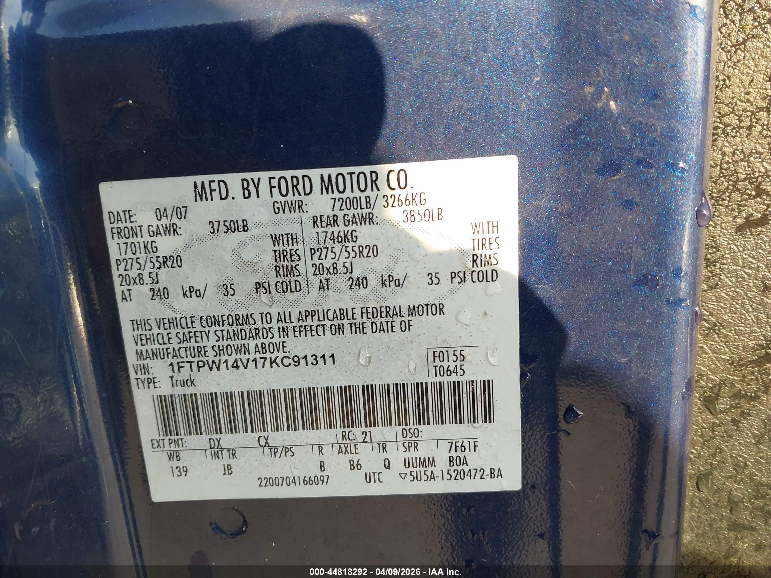 FORD F-150 image 9