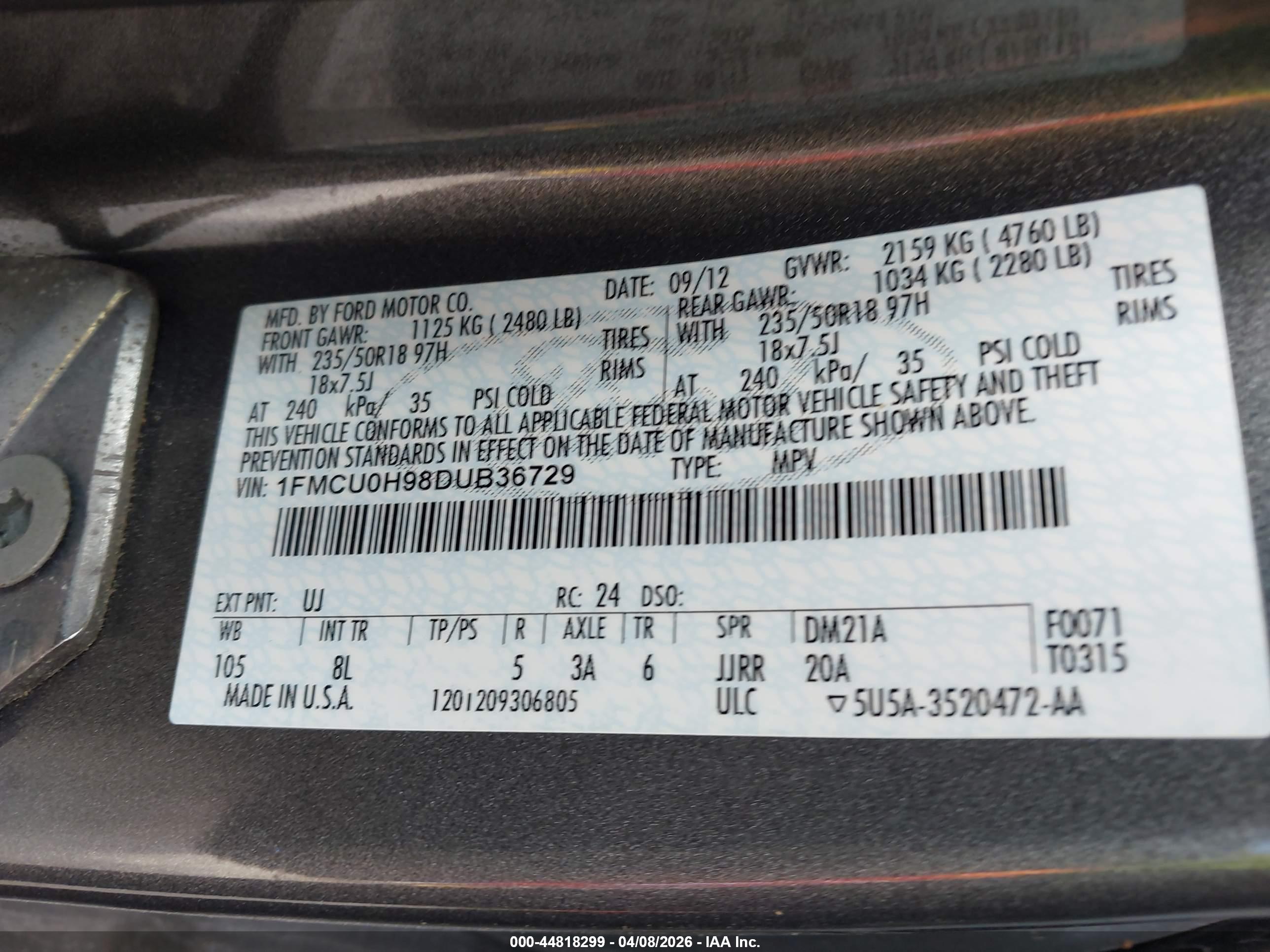 FORD ESCAPE image 9