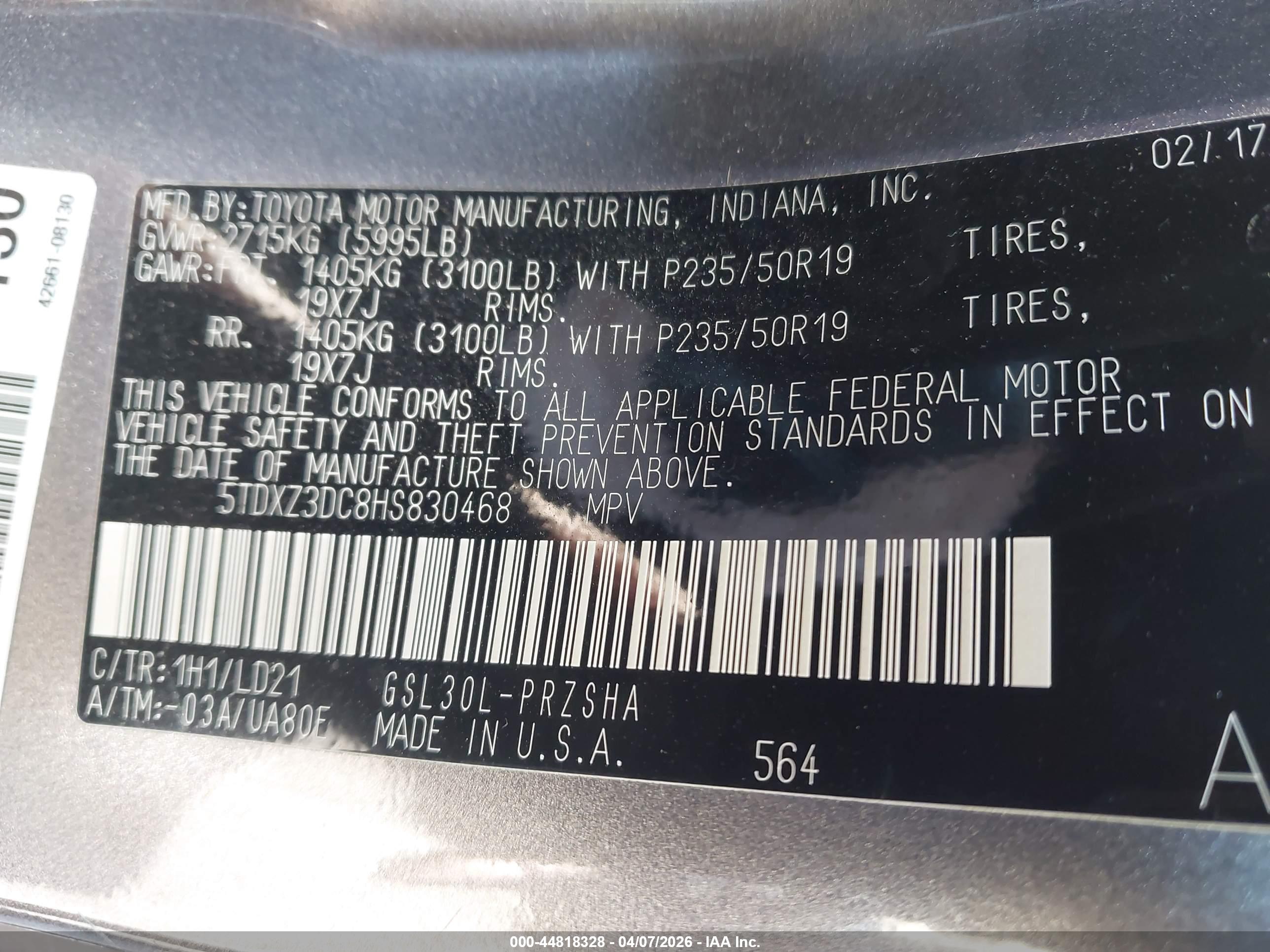 TOYOTA SIENNA image 9