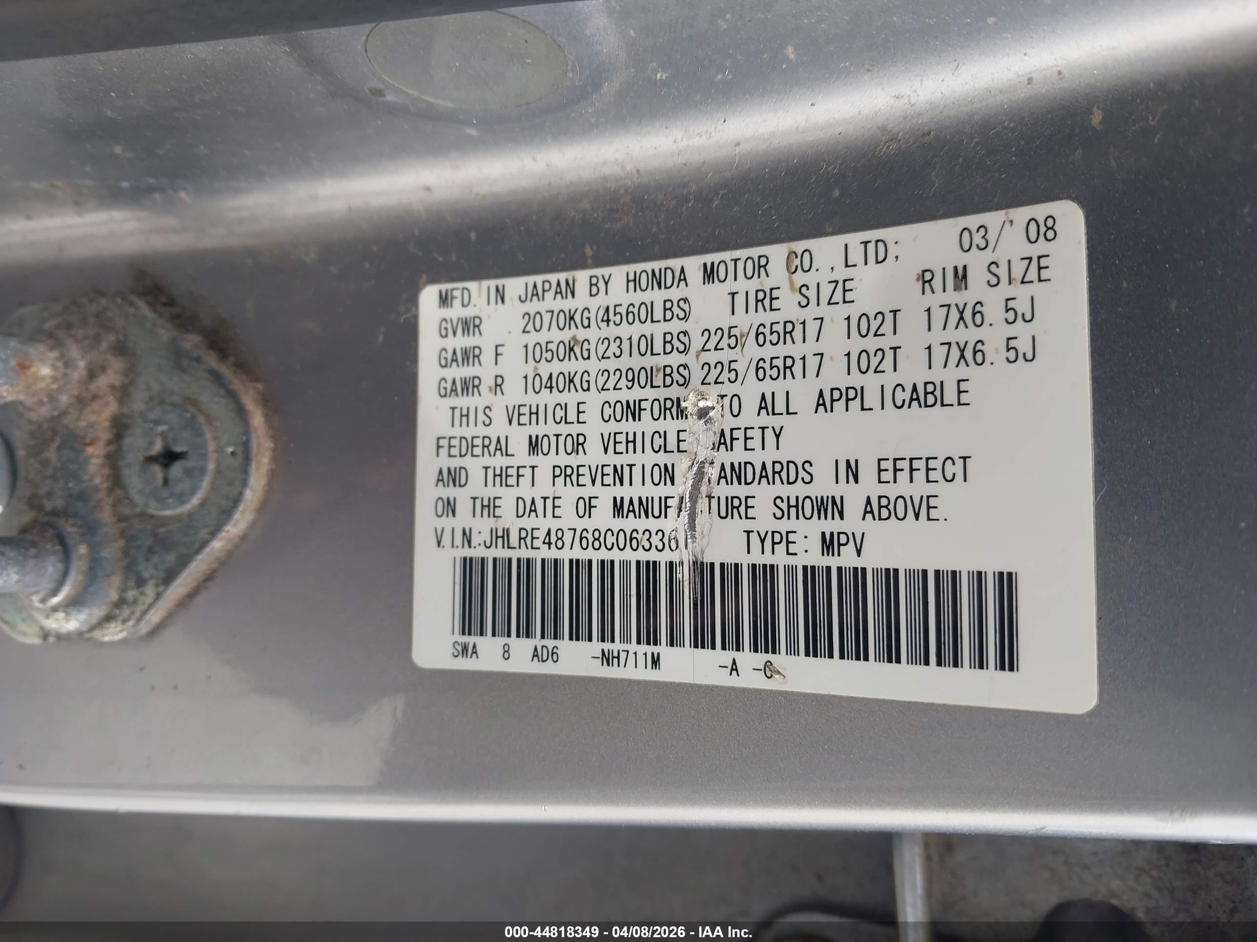 HONDA CR-V image 9