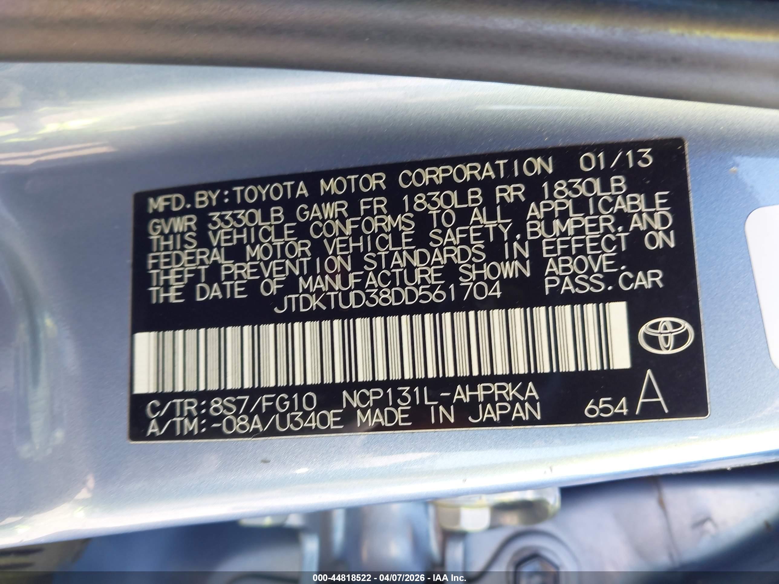 TOYOTA YARIS image 9