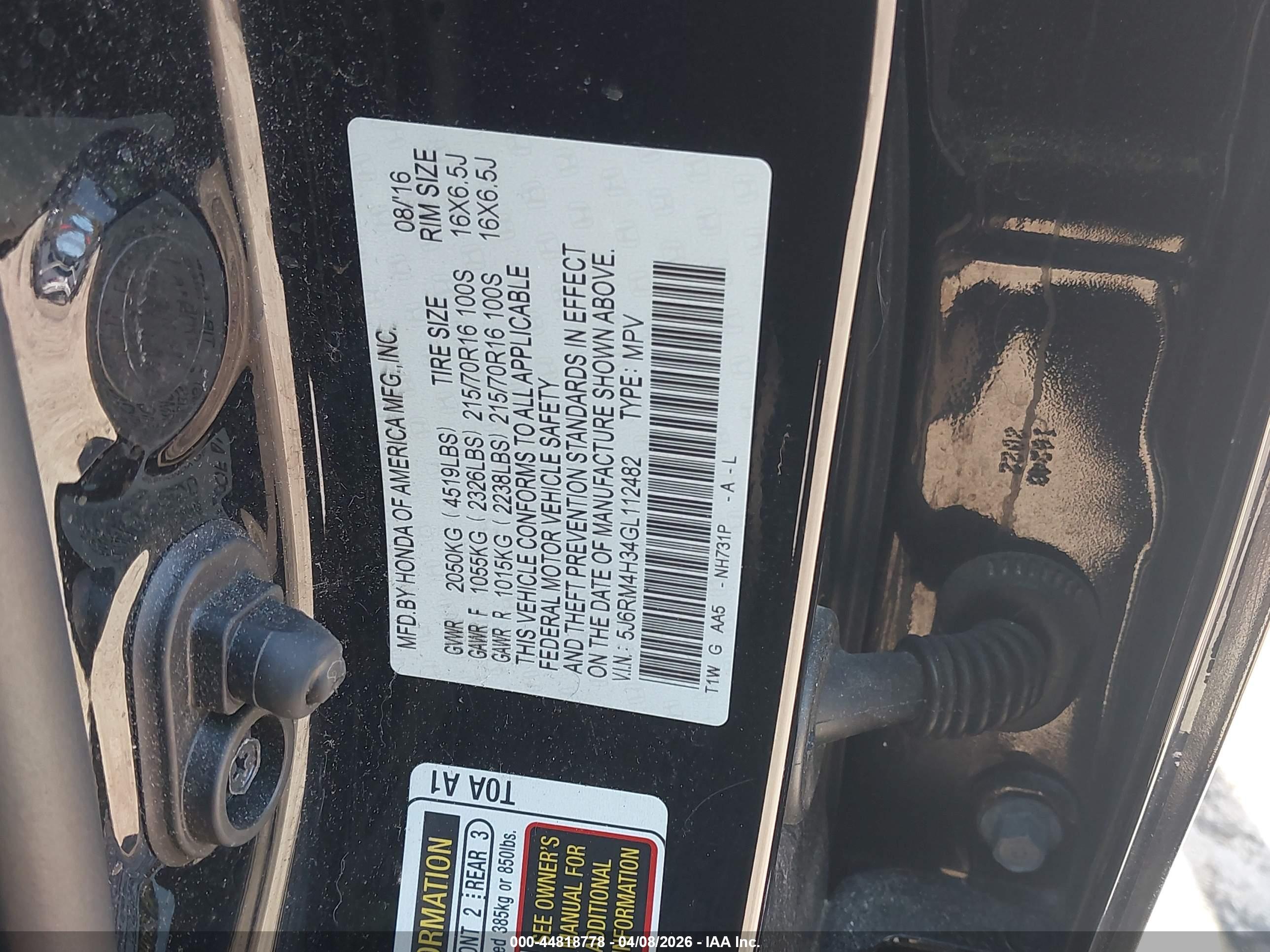 HONDA CR-V image 9
