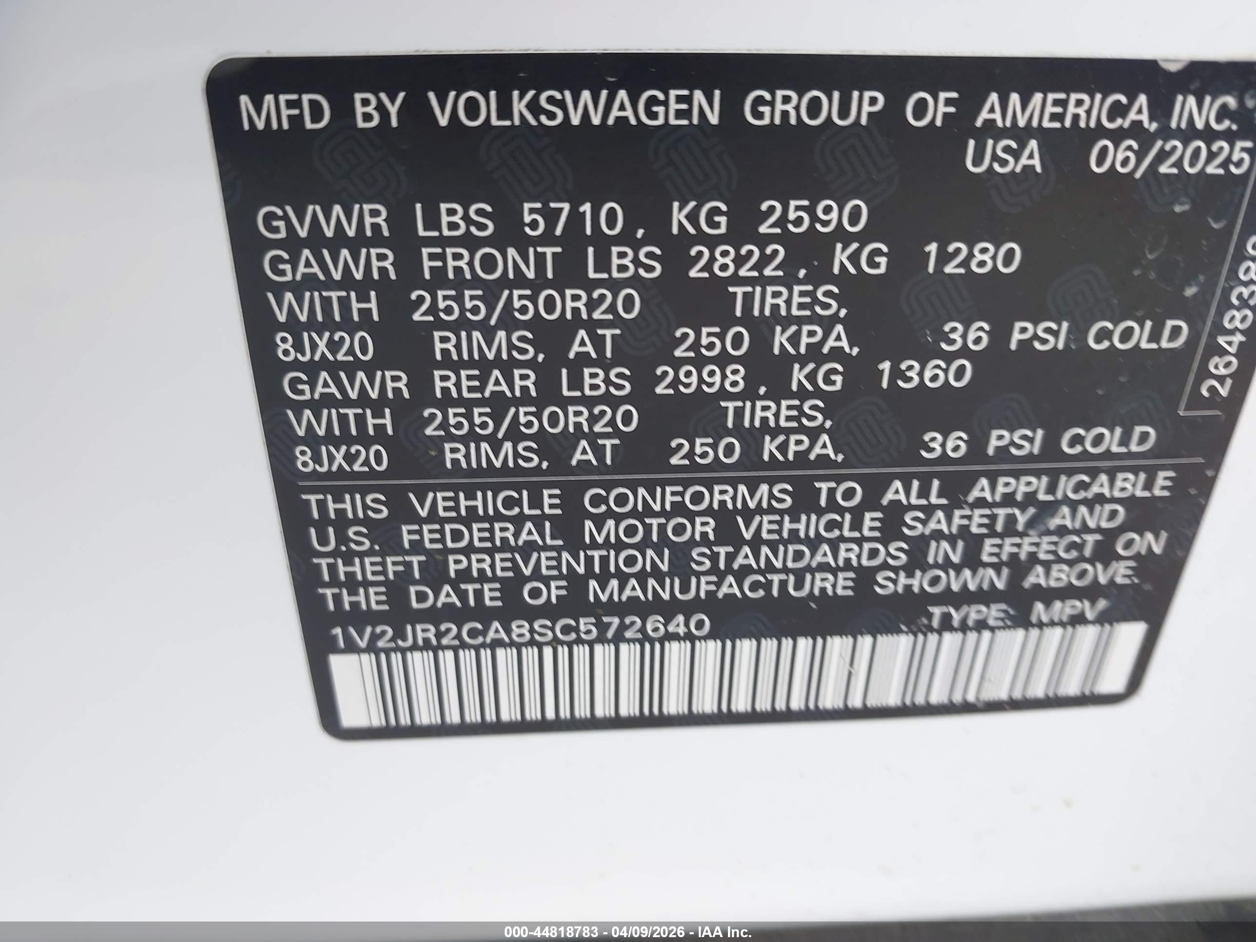 VOLKSWAGEN ATLAS image 9