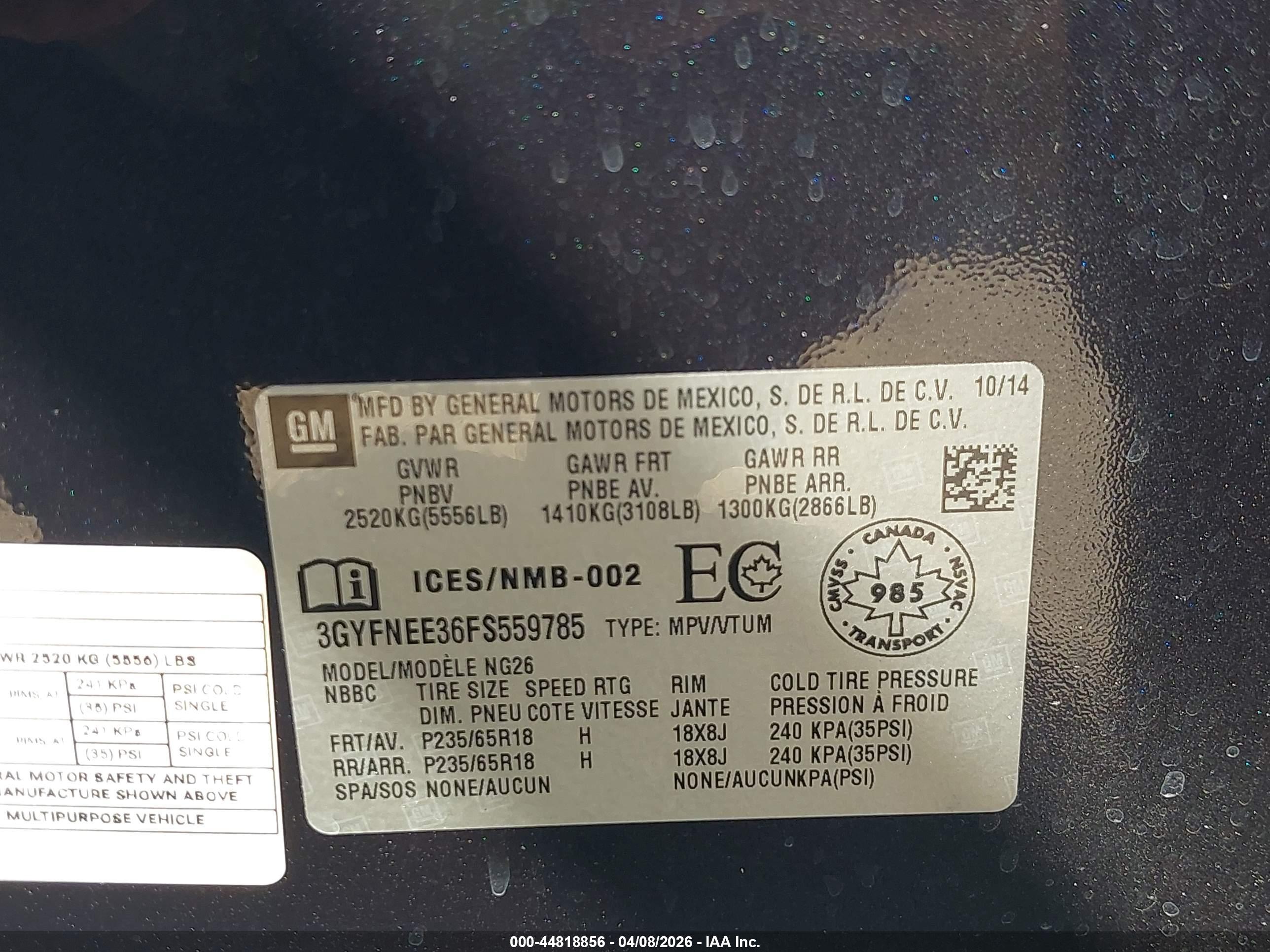 CADILLAC SRX image 9