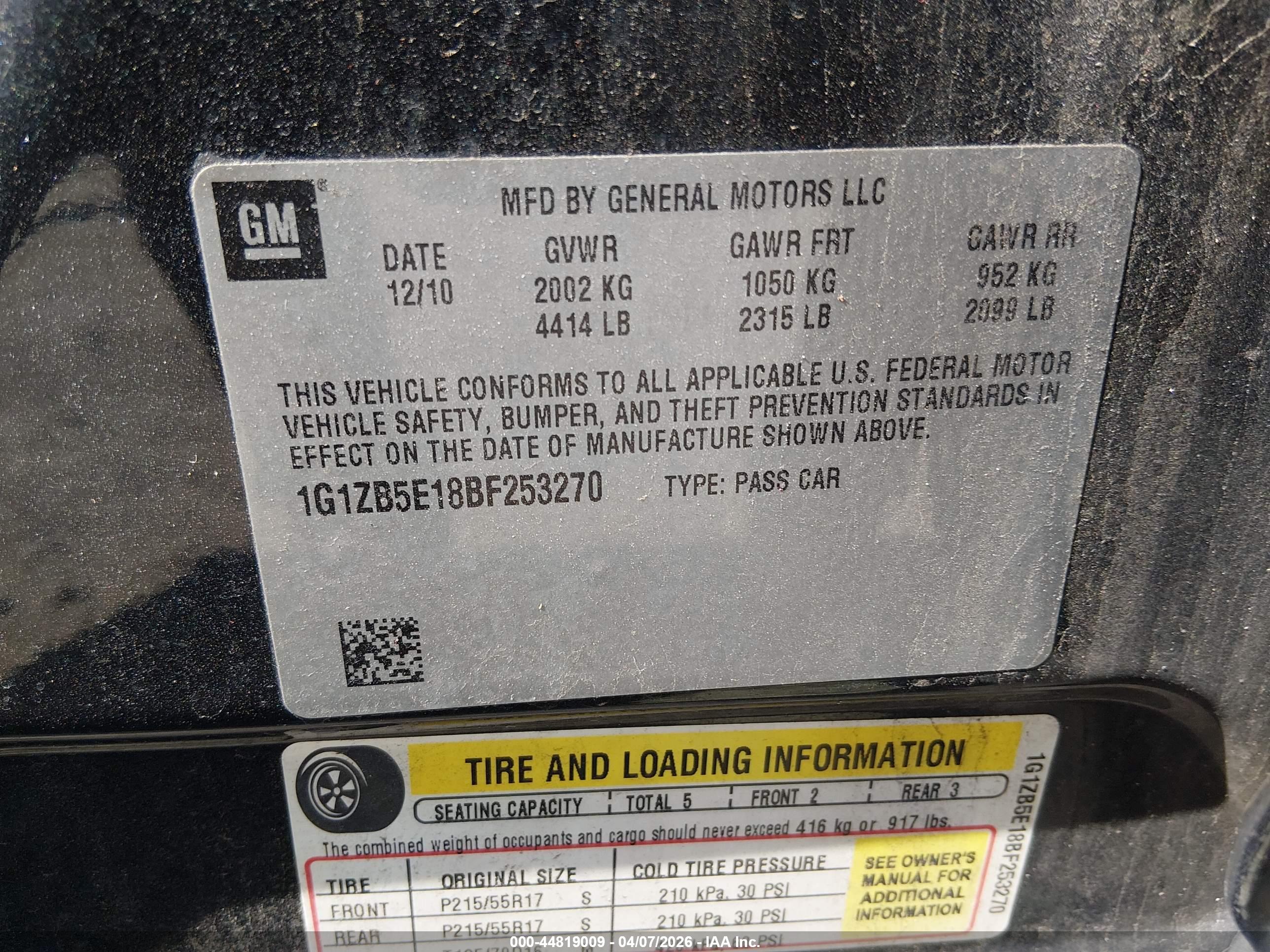 CHEVROLET MALIBU image 9