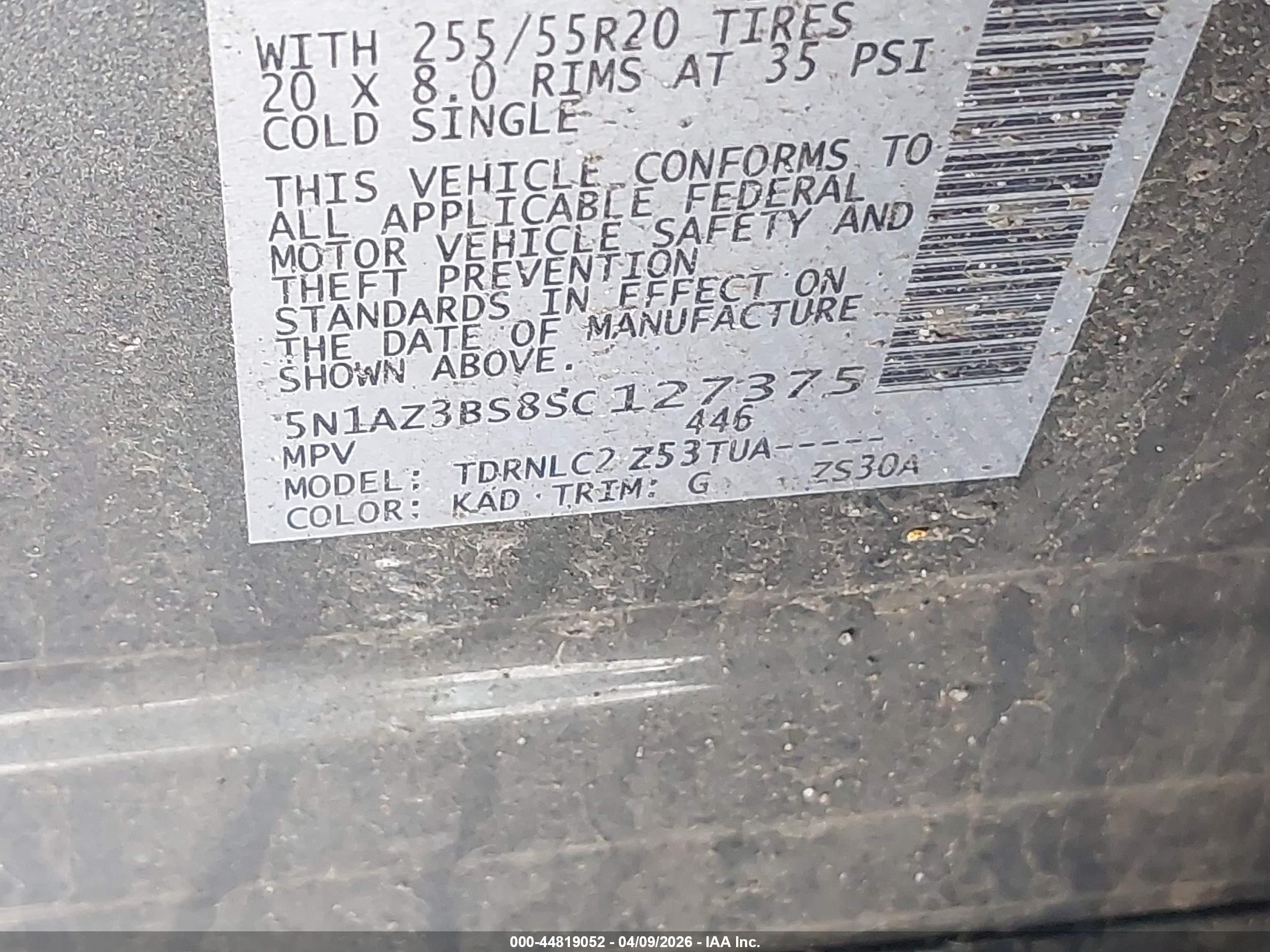 NISSAN MURANO image 9