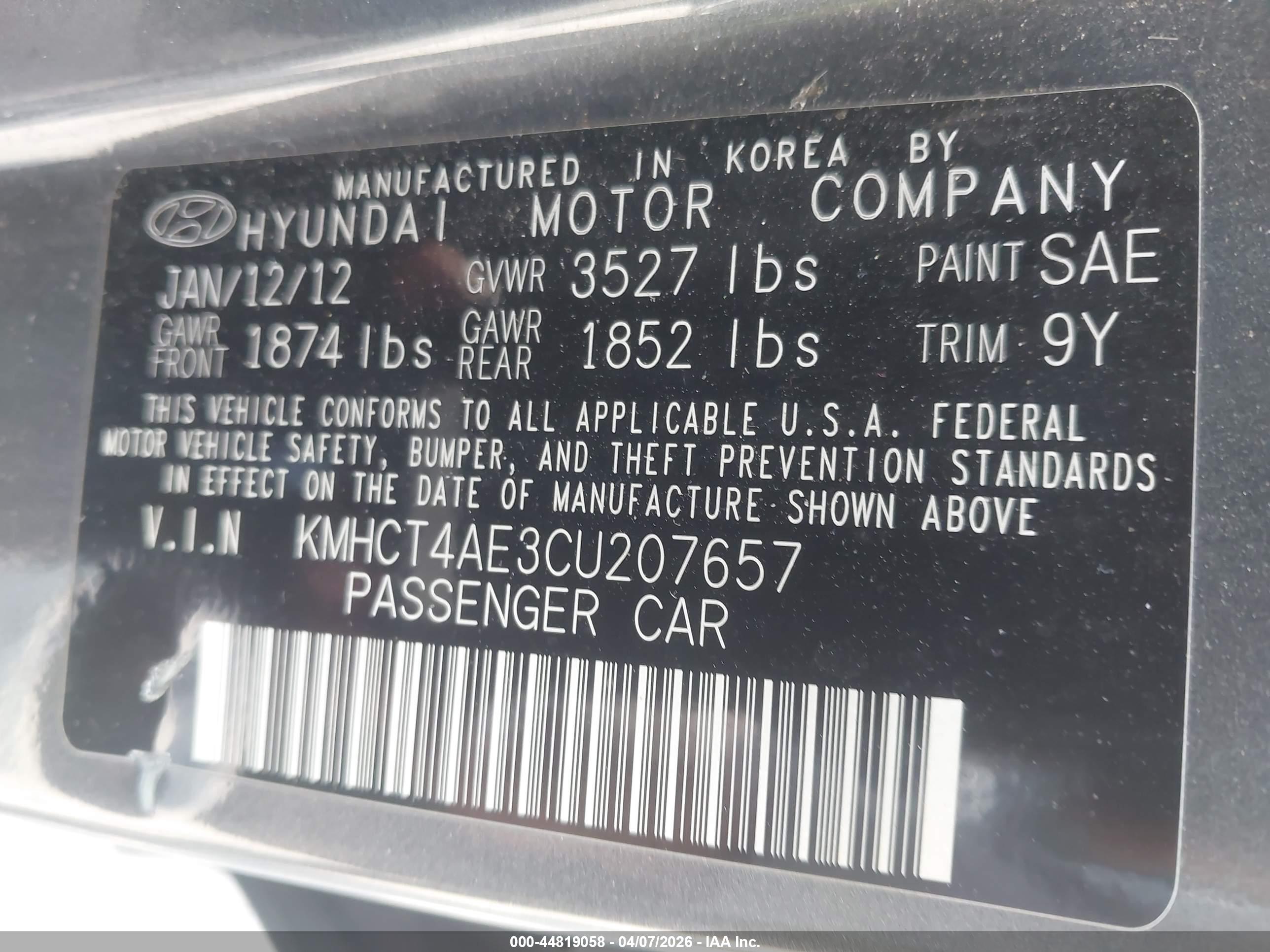 HYUNDAI ACCENT image 9