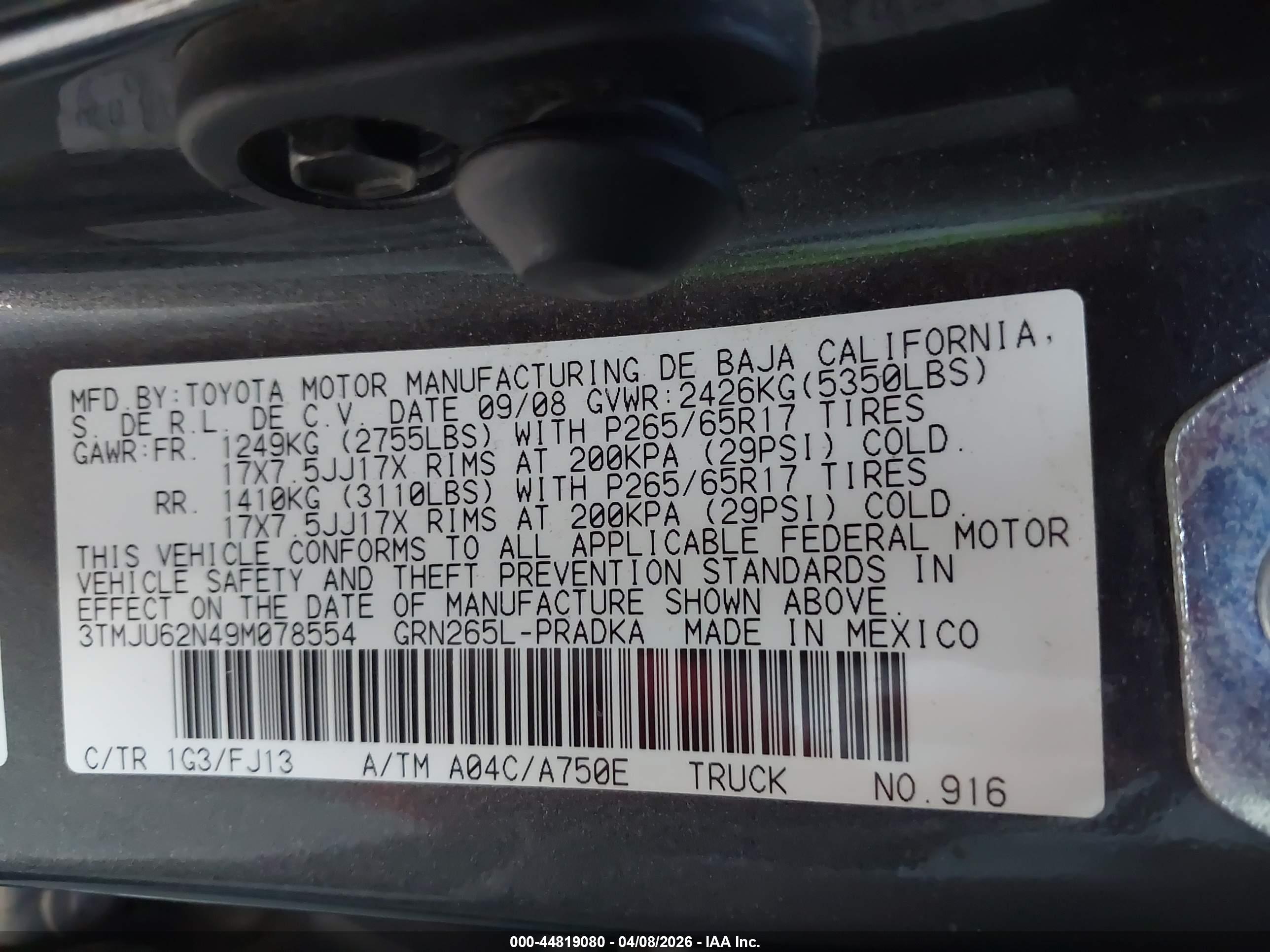 TOYOTA TACOMA image 9