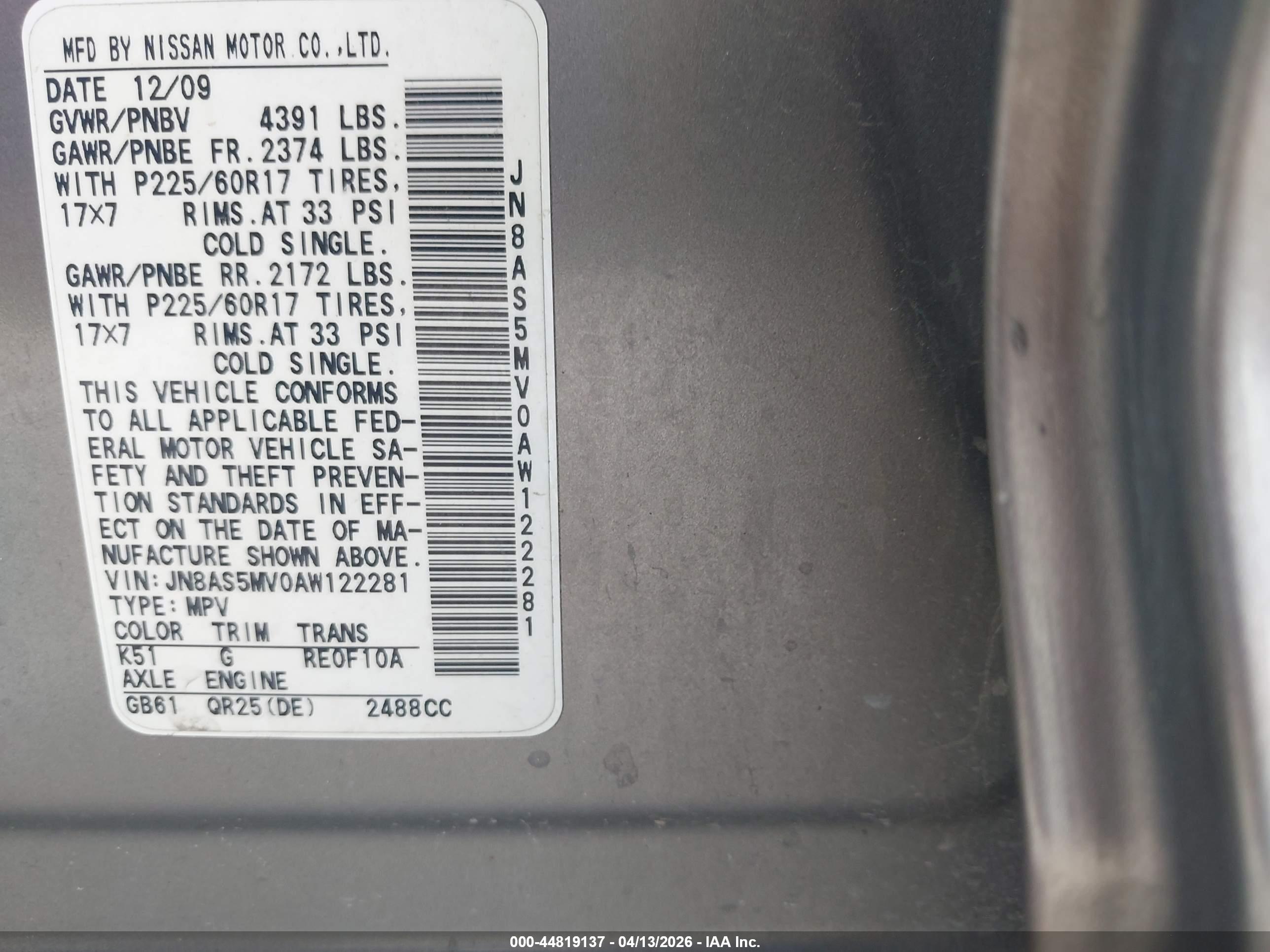 NISSAN ROGUE image 9