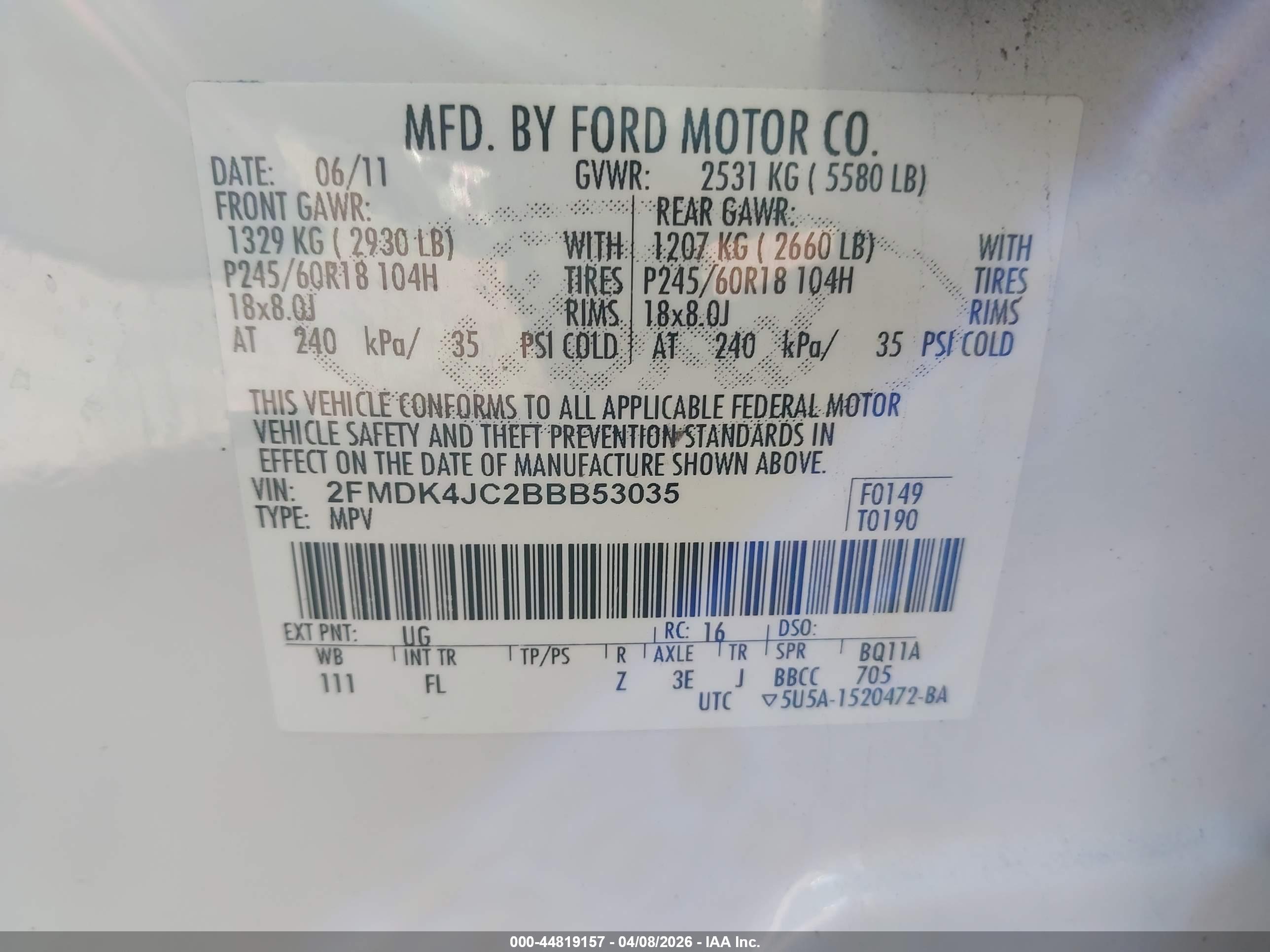 FORD EDGE image 9