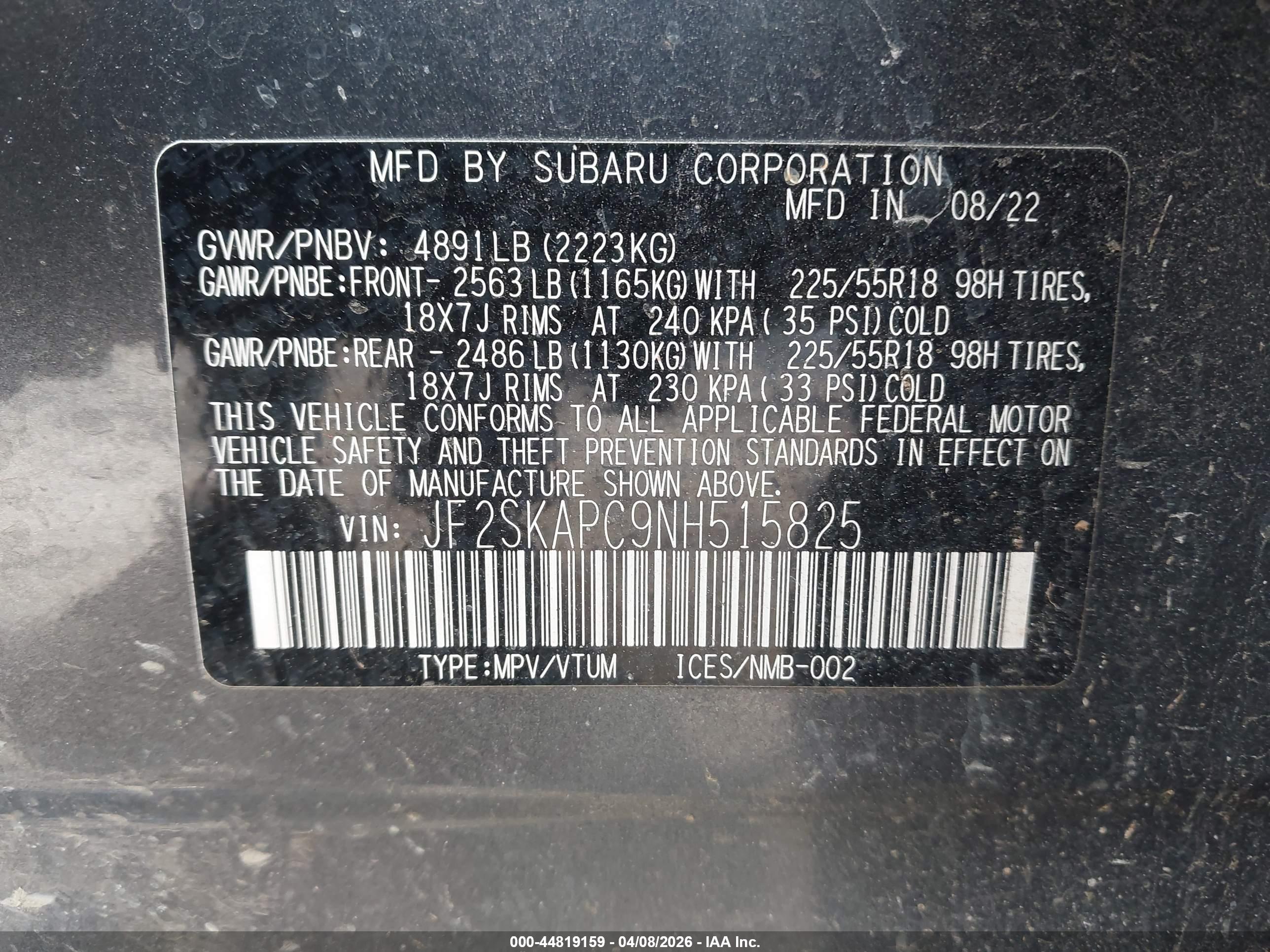 SUBARU FORESTER image 9