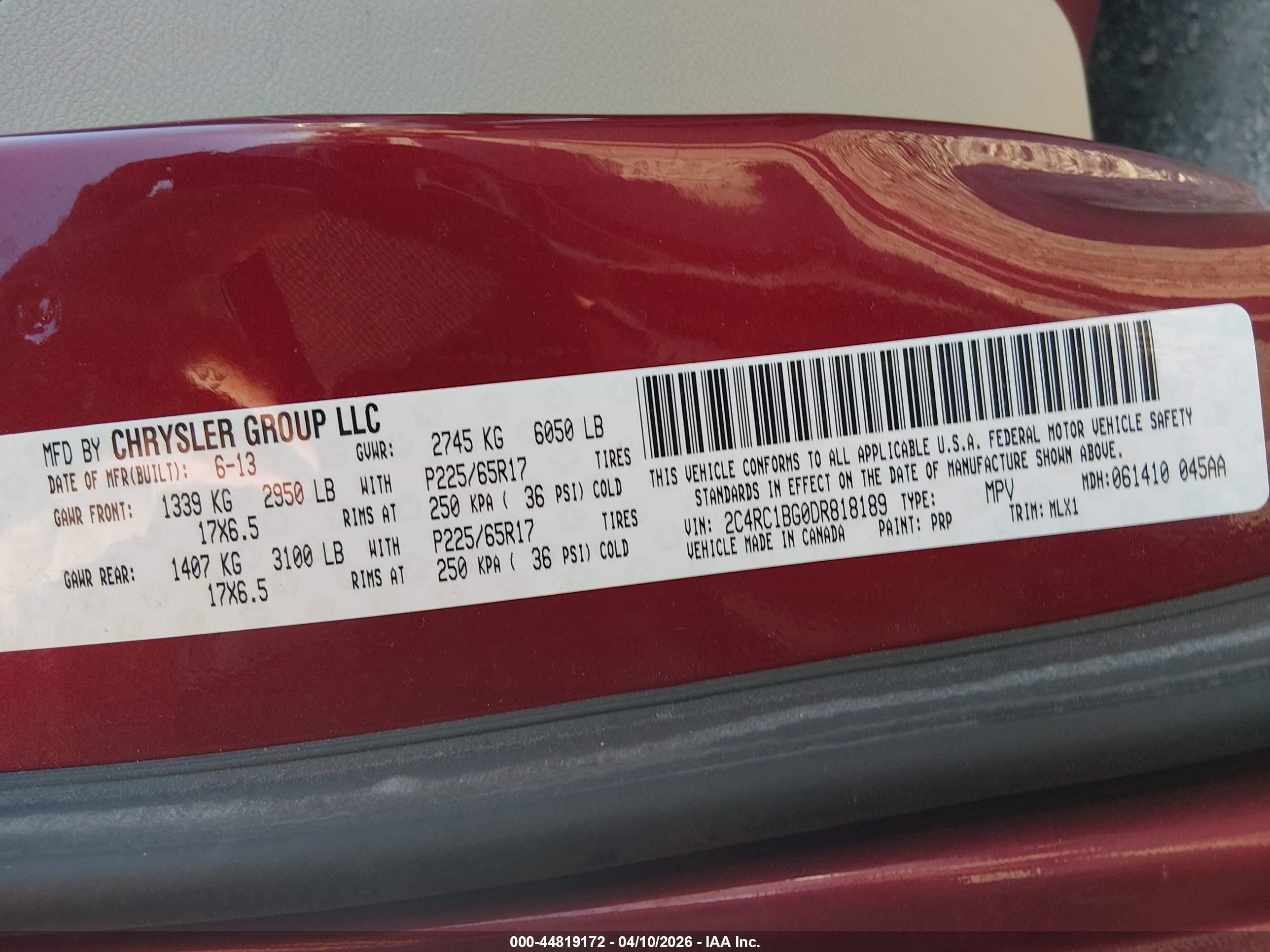 CHRYSLER TOWN image 9