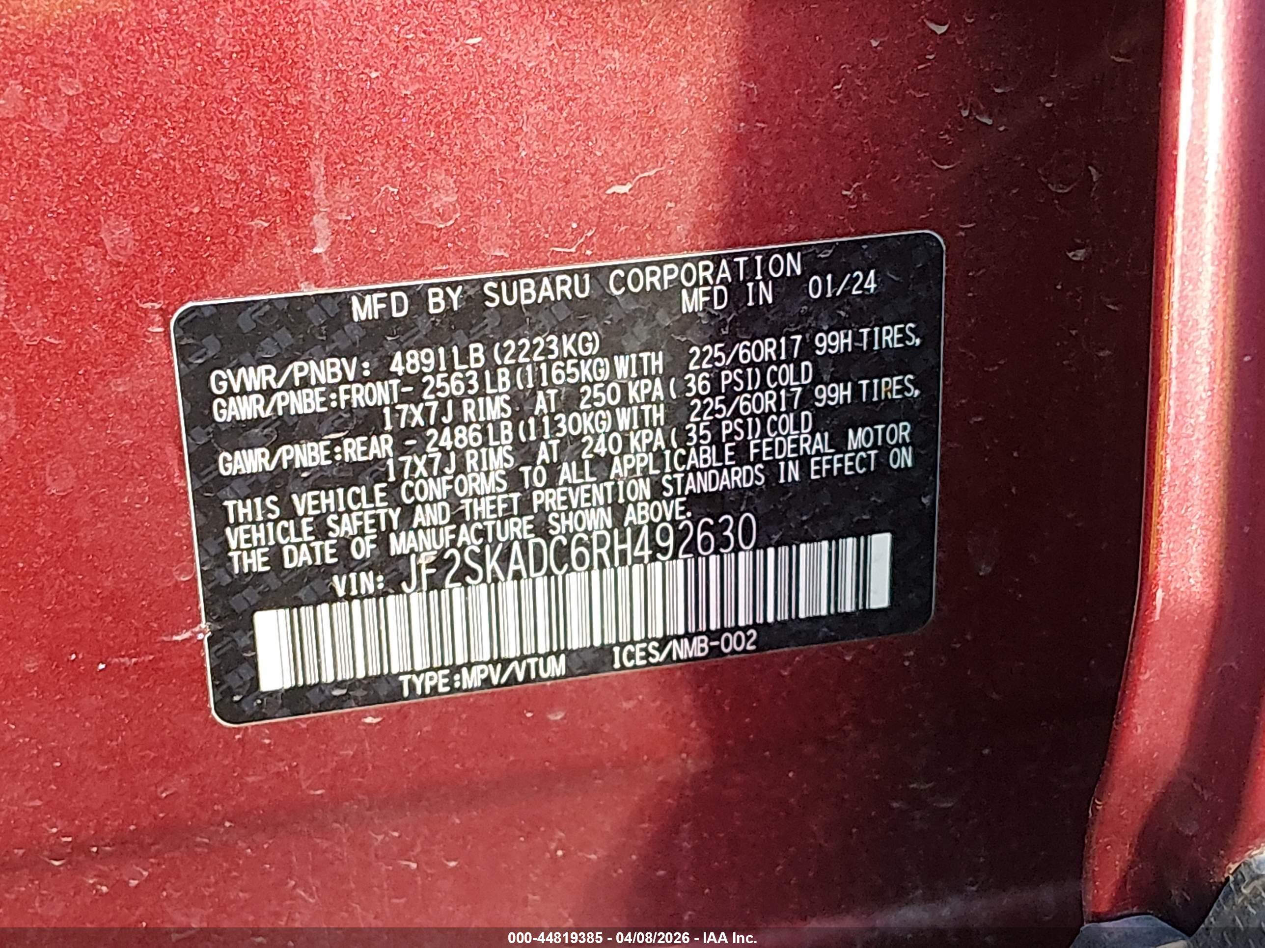 SUBARU FORESTER image 9