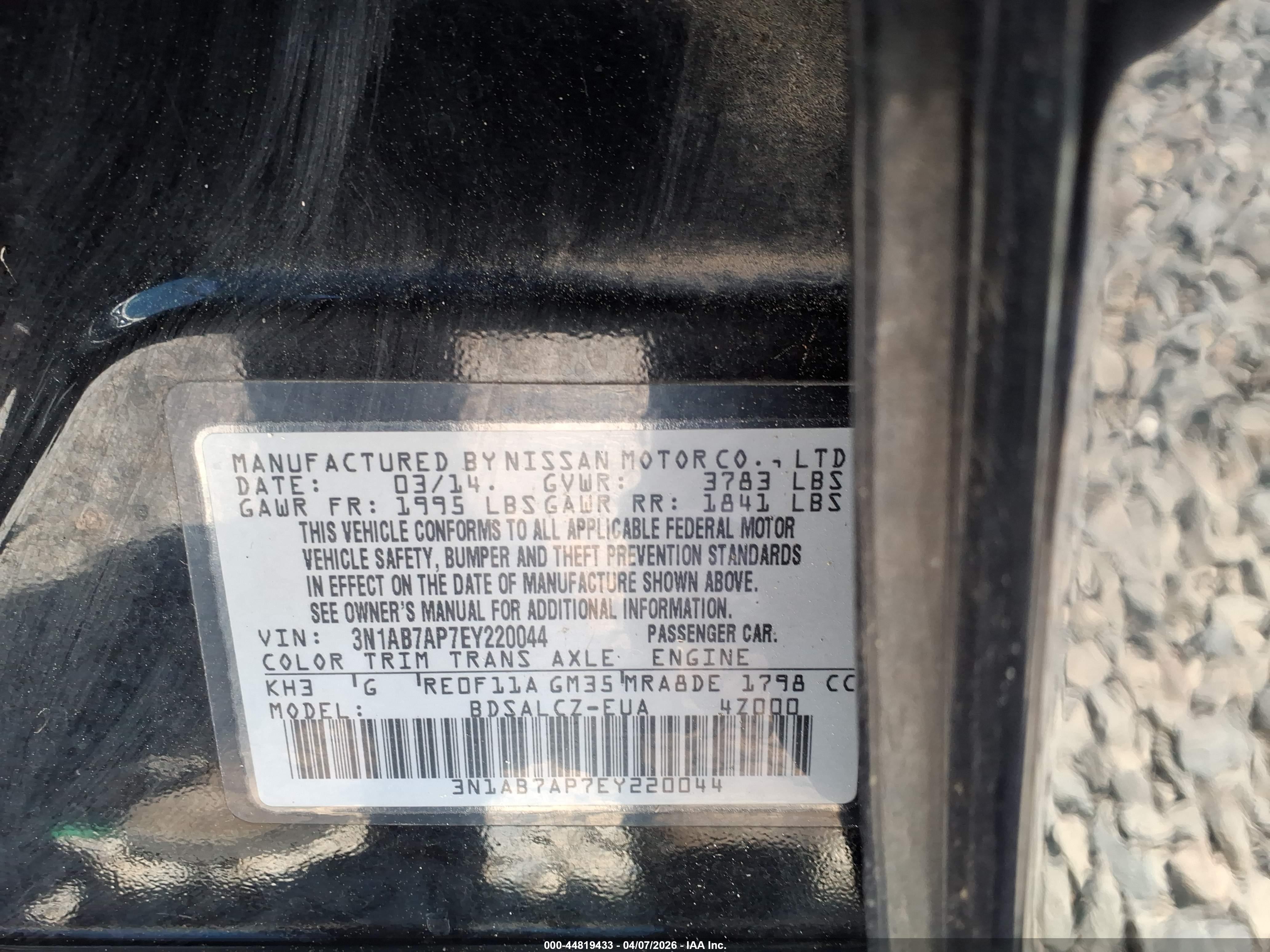 NISSAN SENTRA image 9