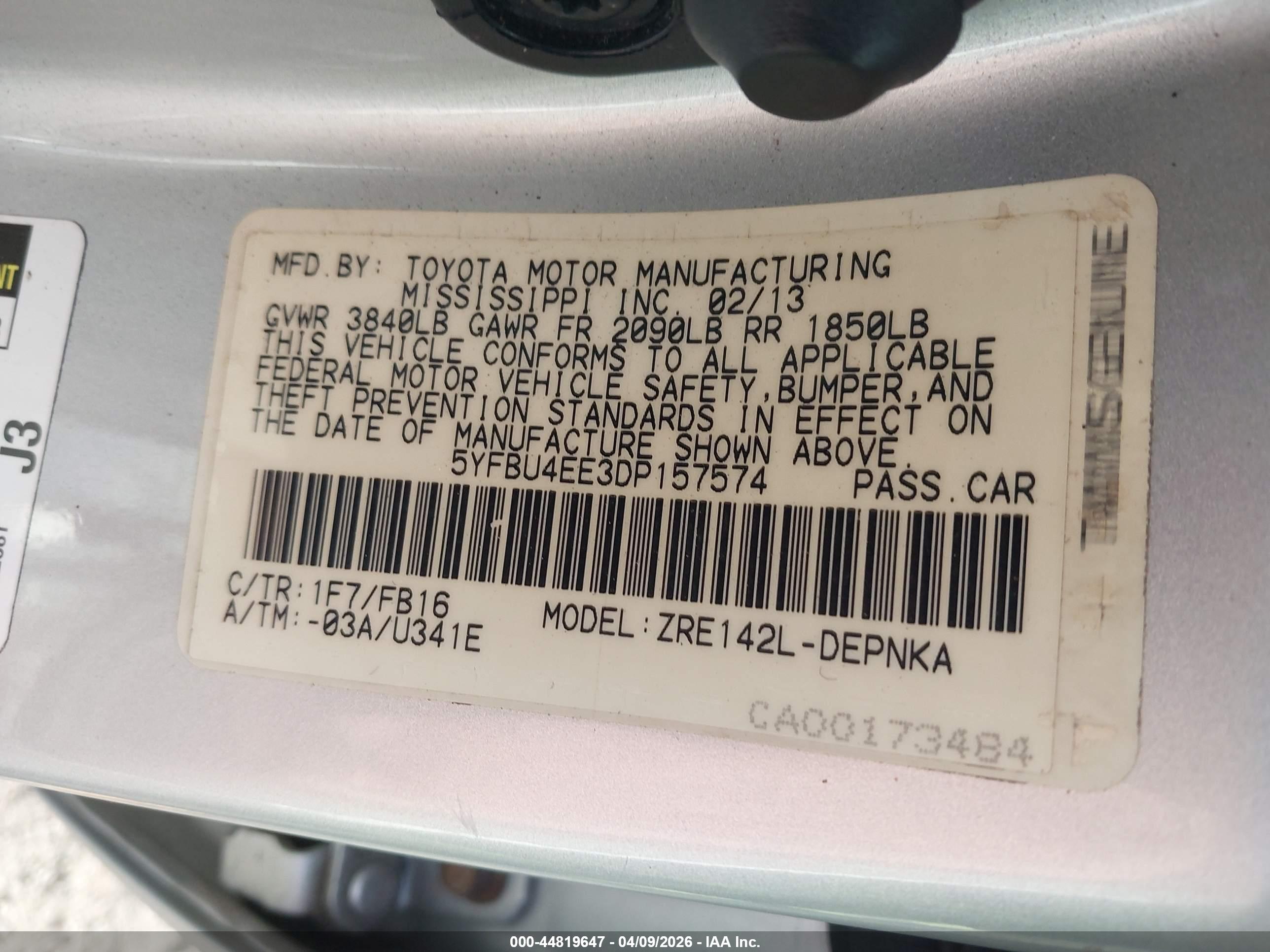 TOYOTA COROLLA image 9