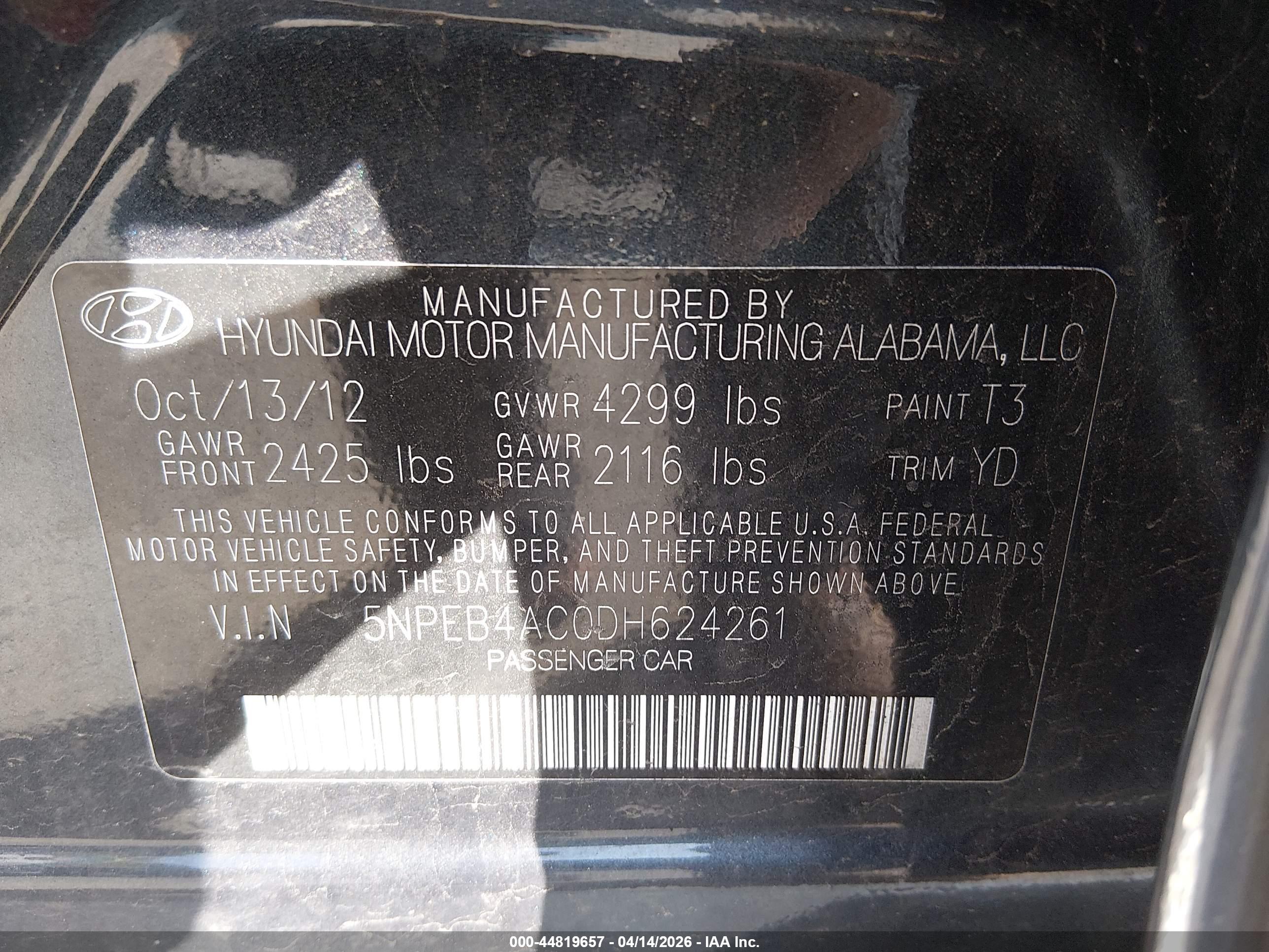 HYUNDAI SONATA image 9