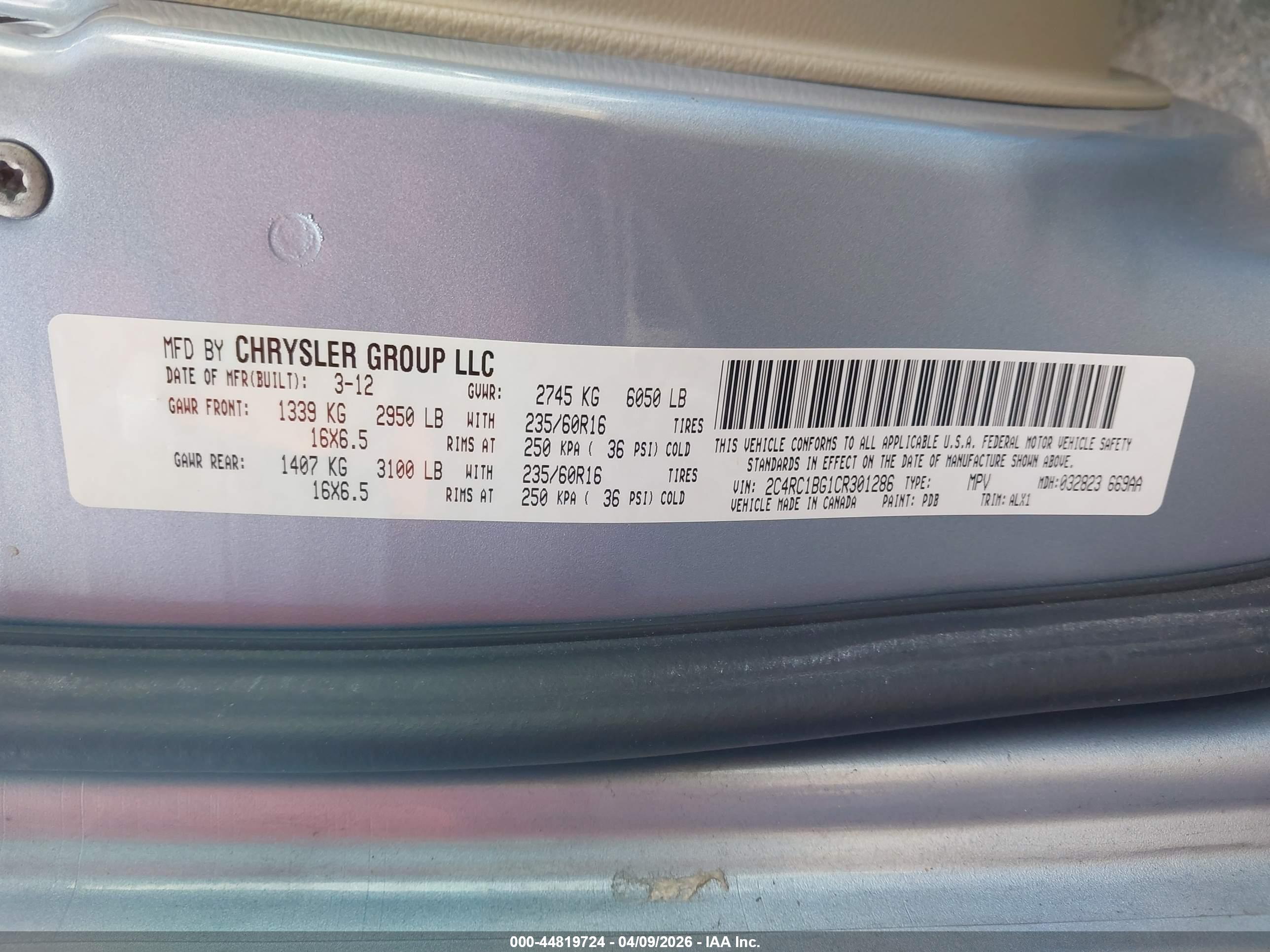 CHRYSLER TOWN image 9