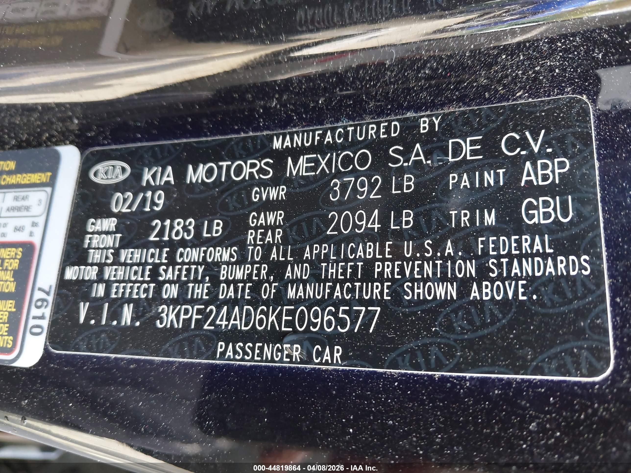 KIA FORTE image 9