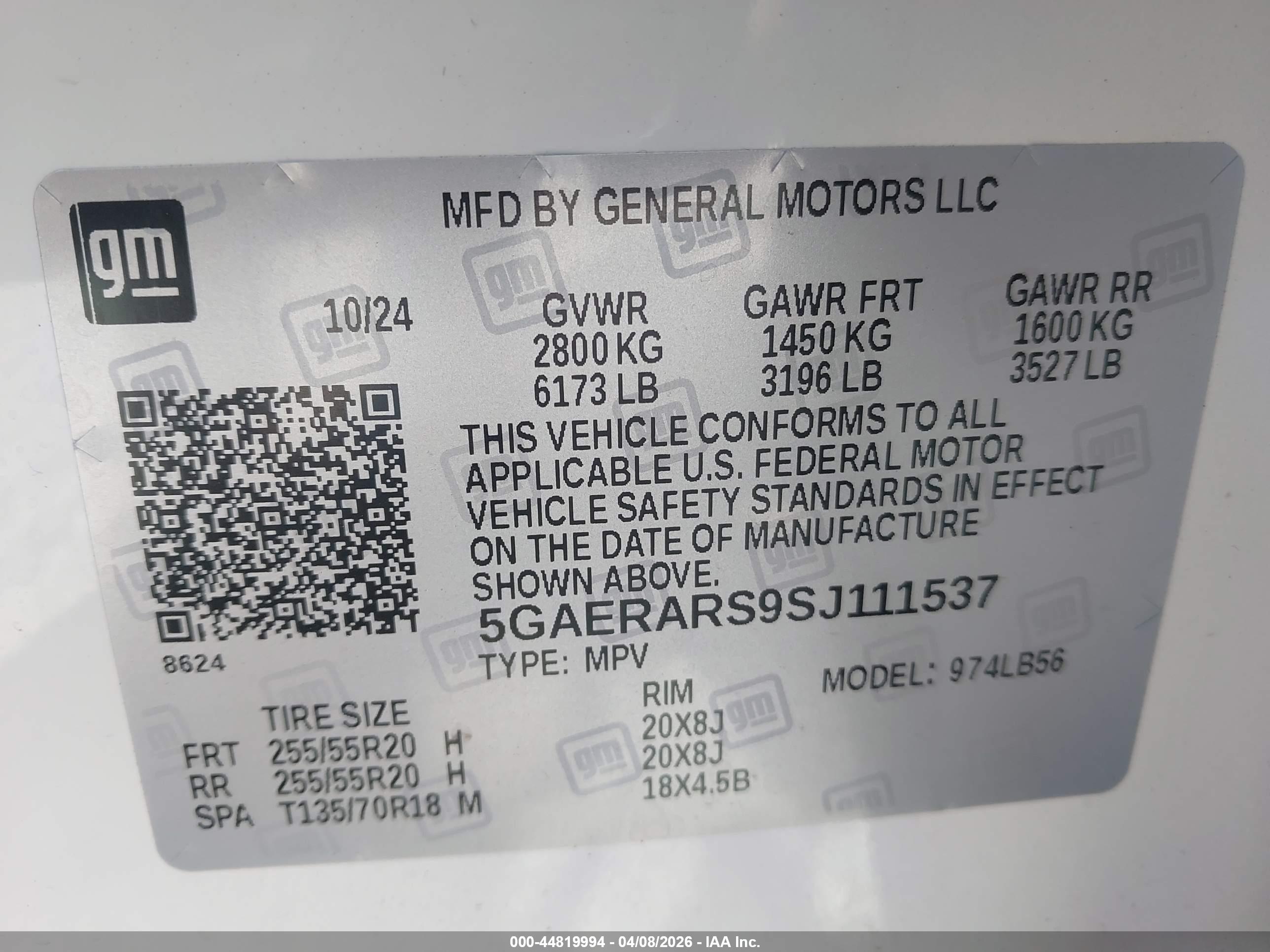 BUICK ENCLAVE image 9