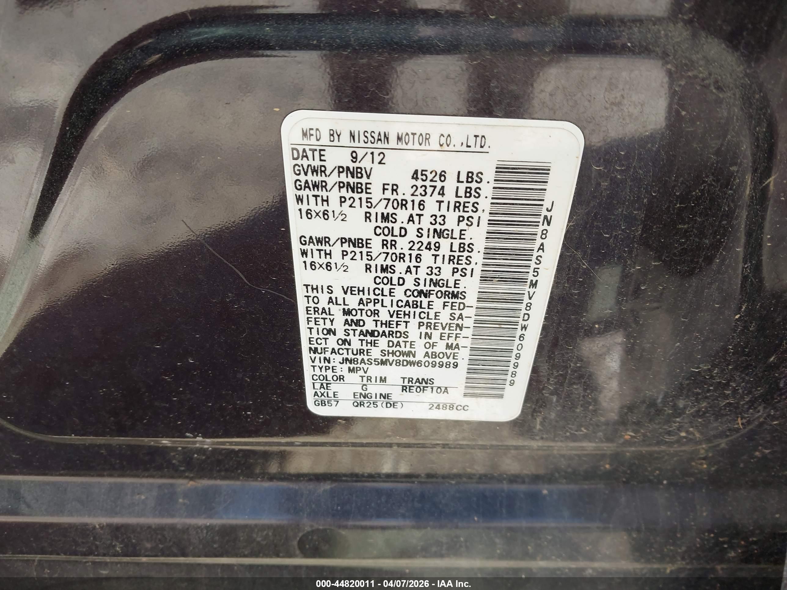 NISSAN ROGUE image 9