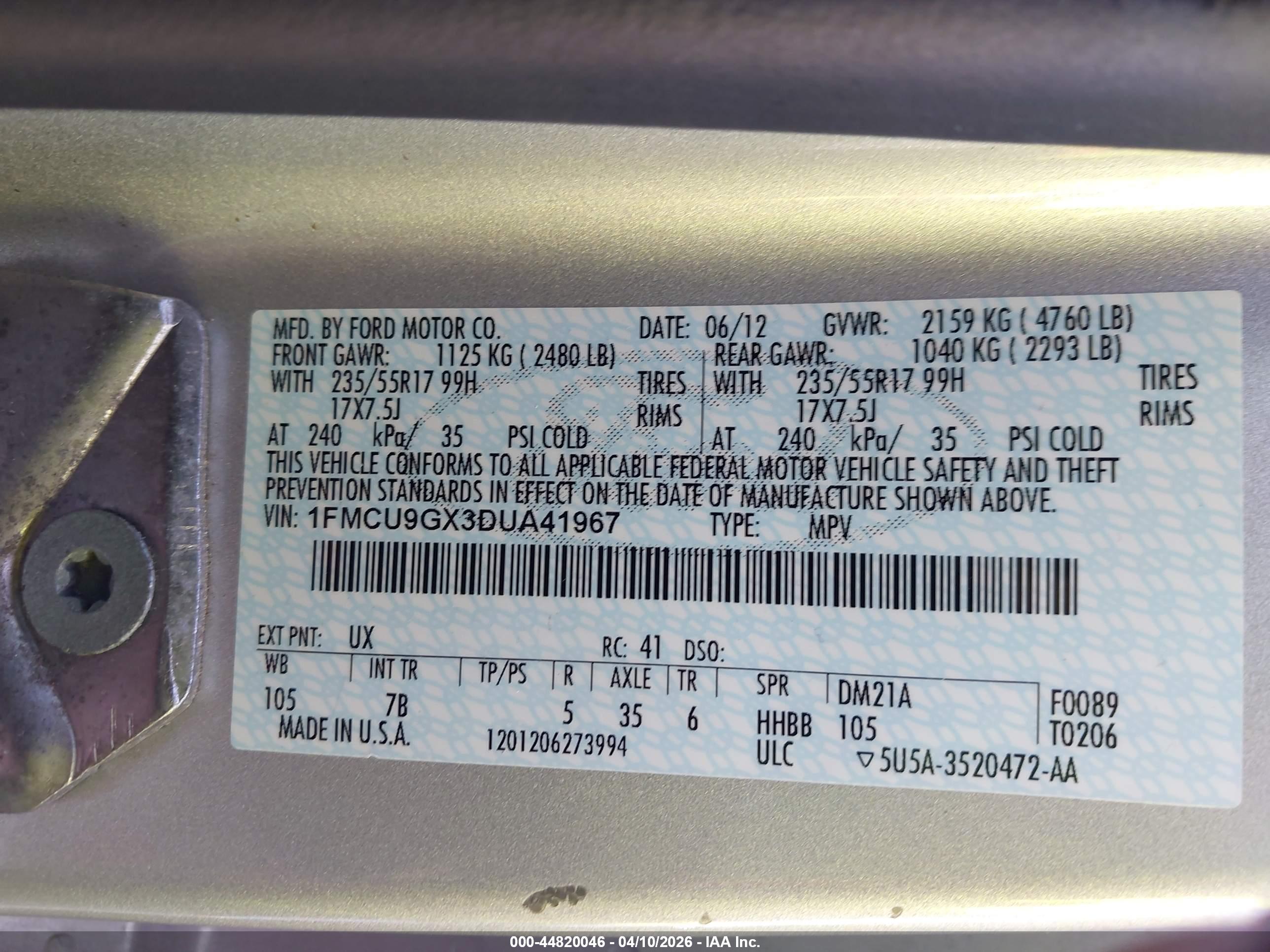 FORD ESCAPE image 9