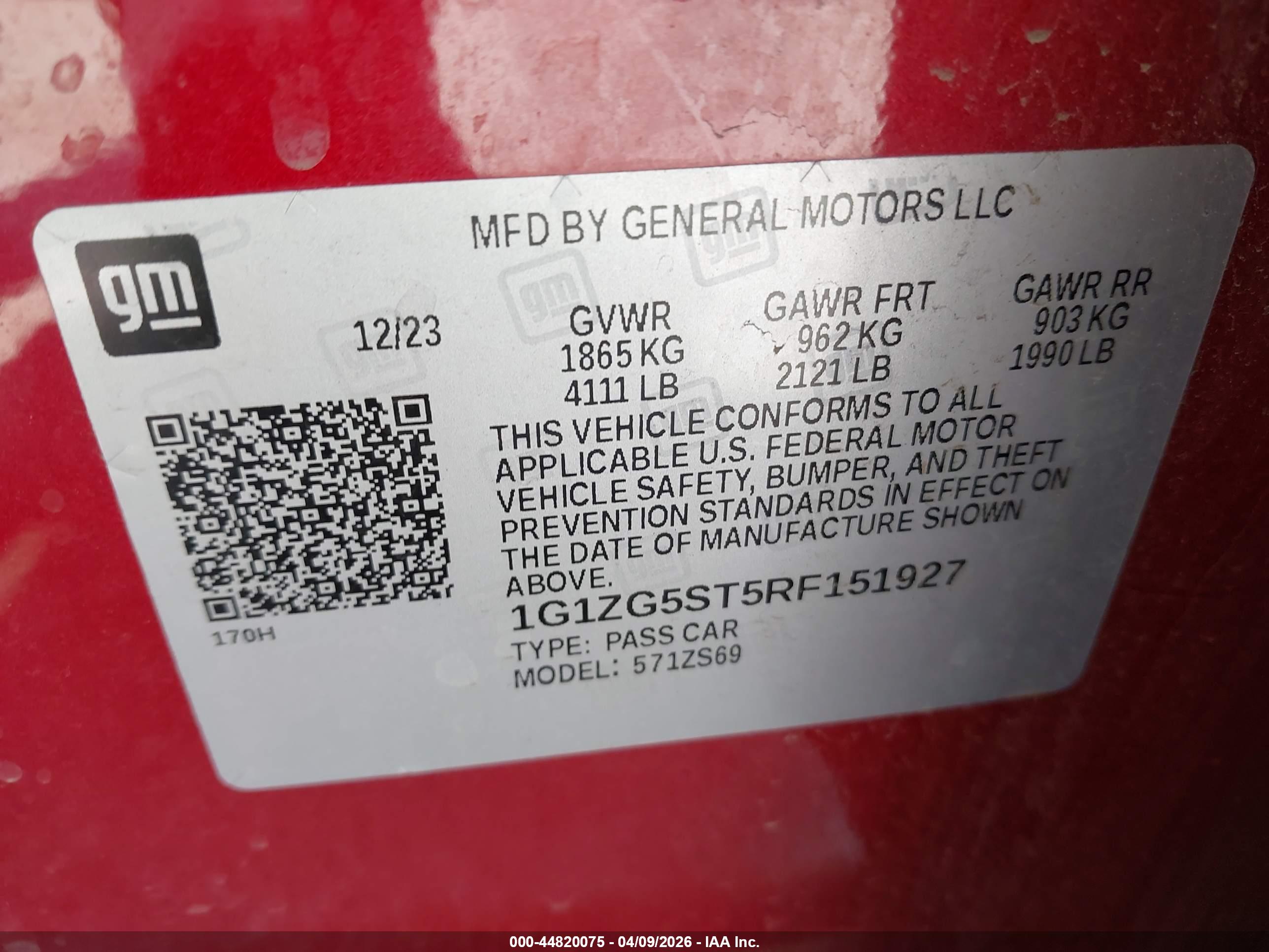 CHEVROLET MALIBU image 9