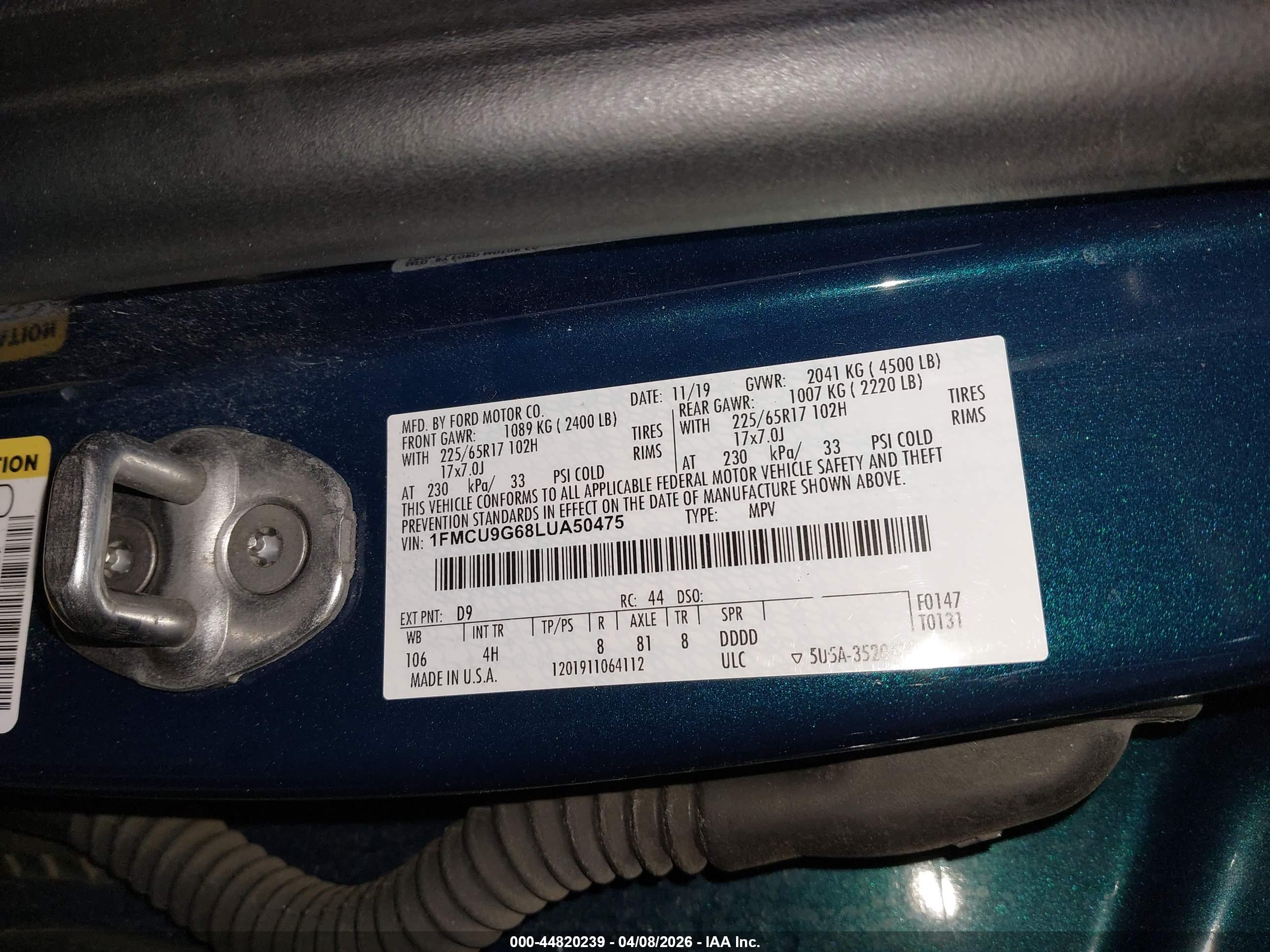 FORD ESCAPE image 9