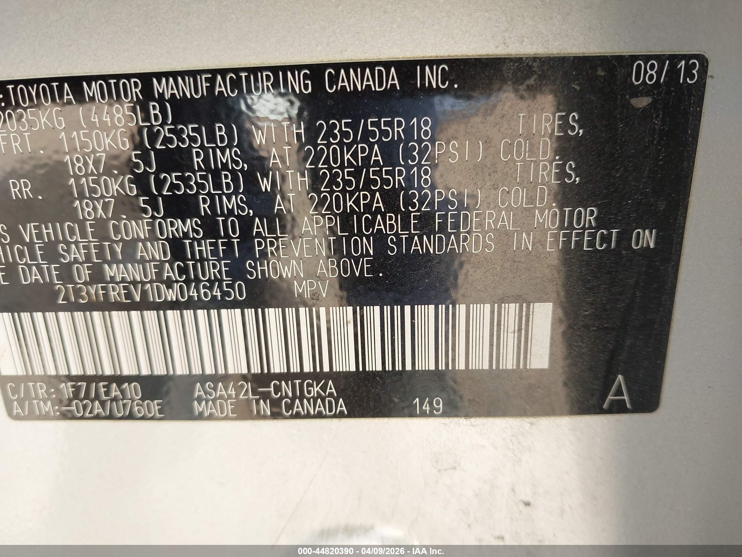 TOYOTA RAV4 image 9