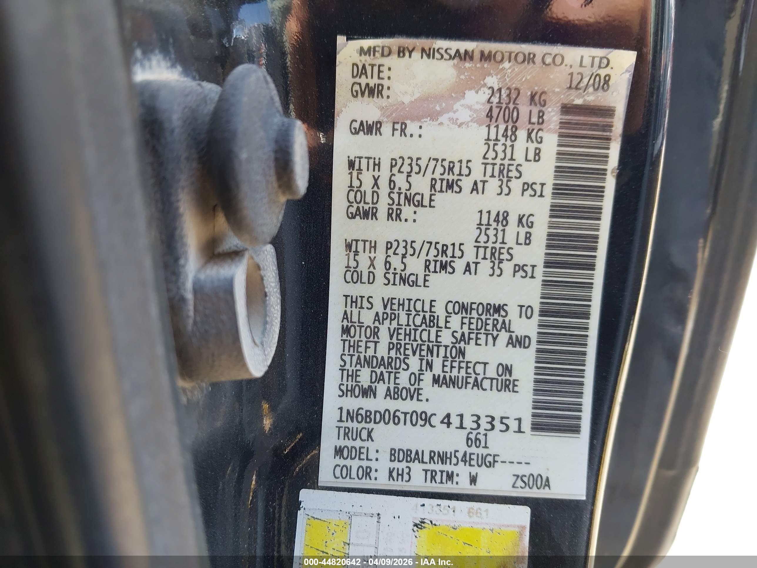 NISSAN FRONTIER image 9