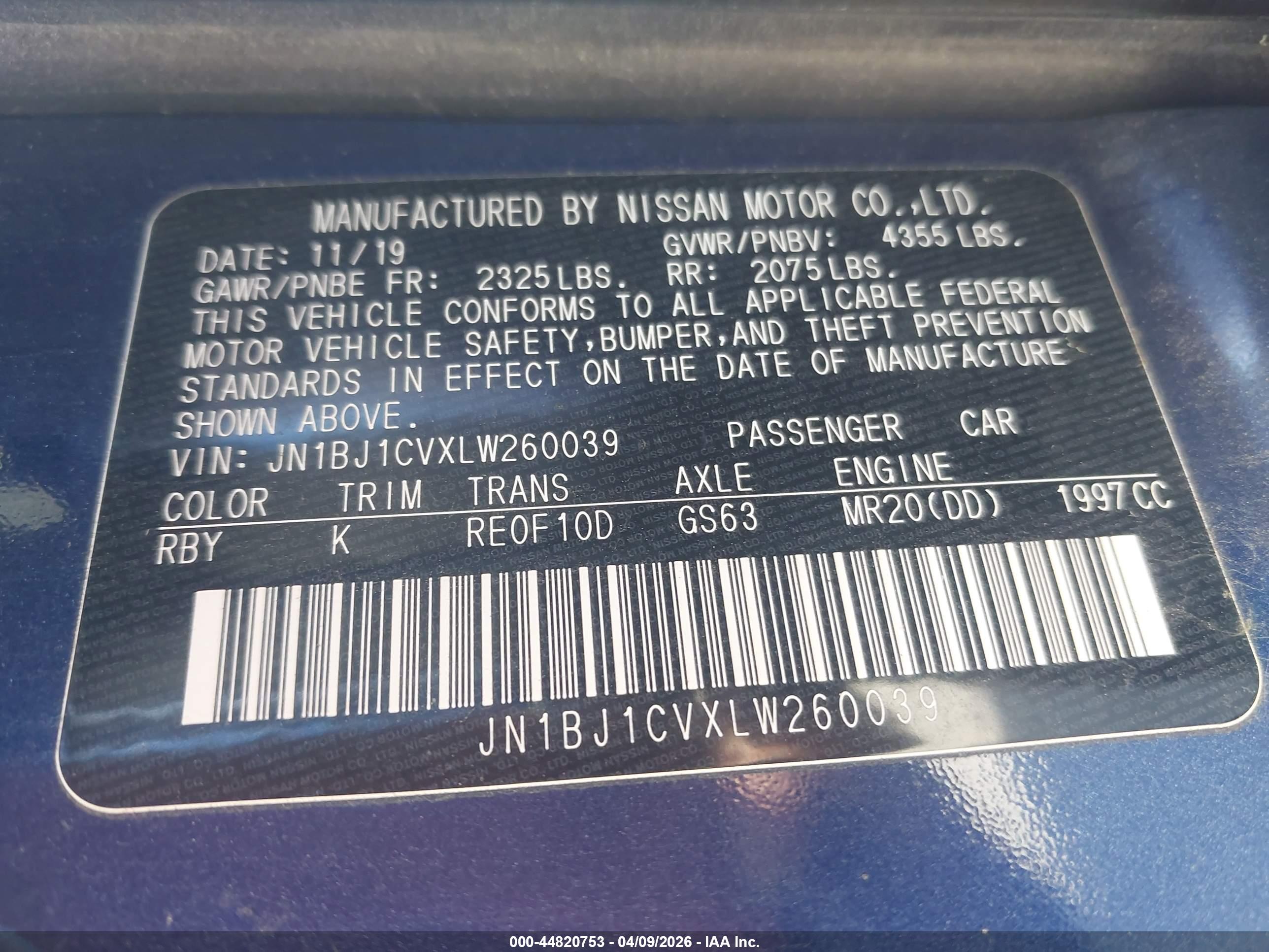 NISSAN ROGUE image 9