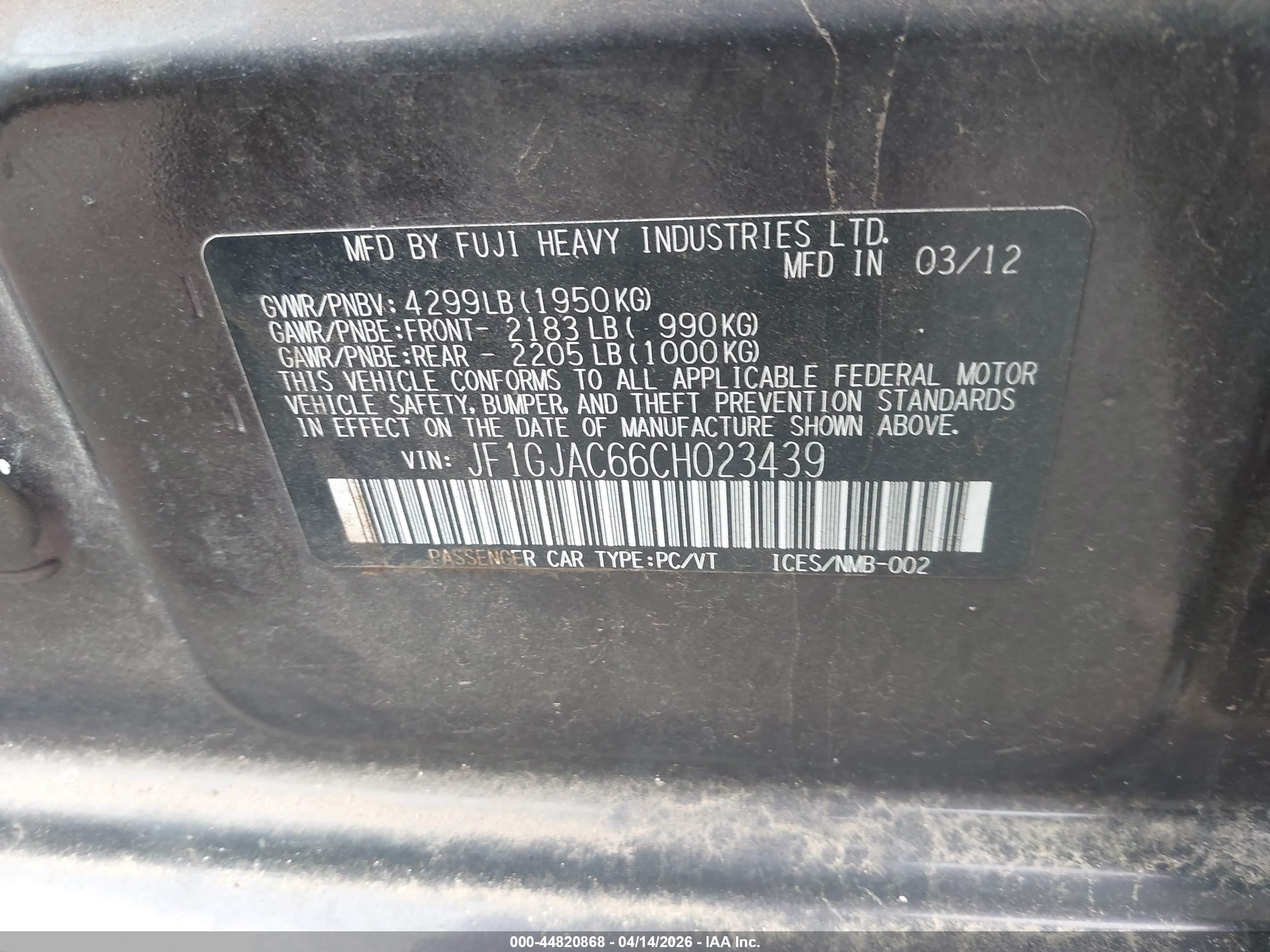 SUBARU IMPREZA image 9