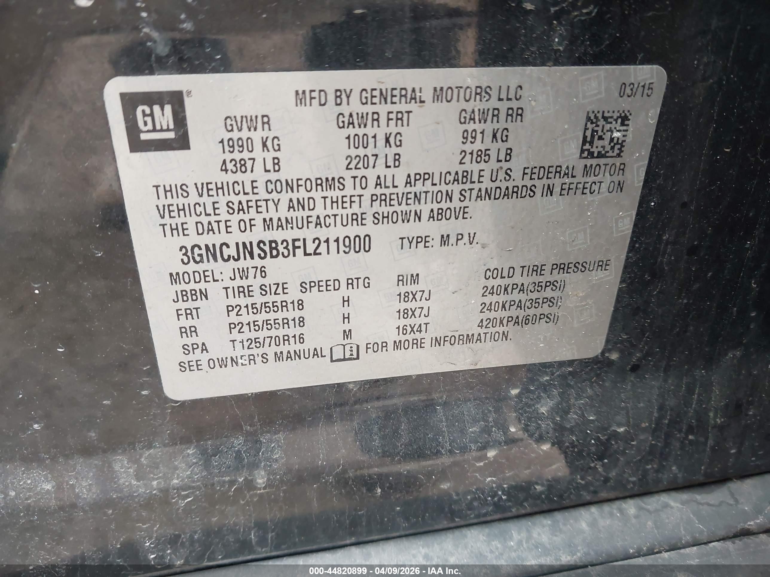 CHEVROLET TRAX image 9