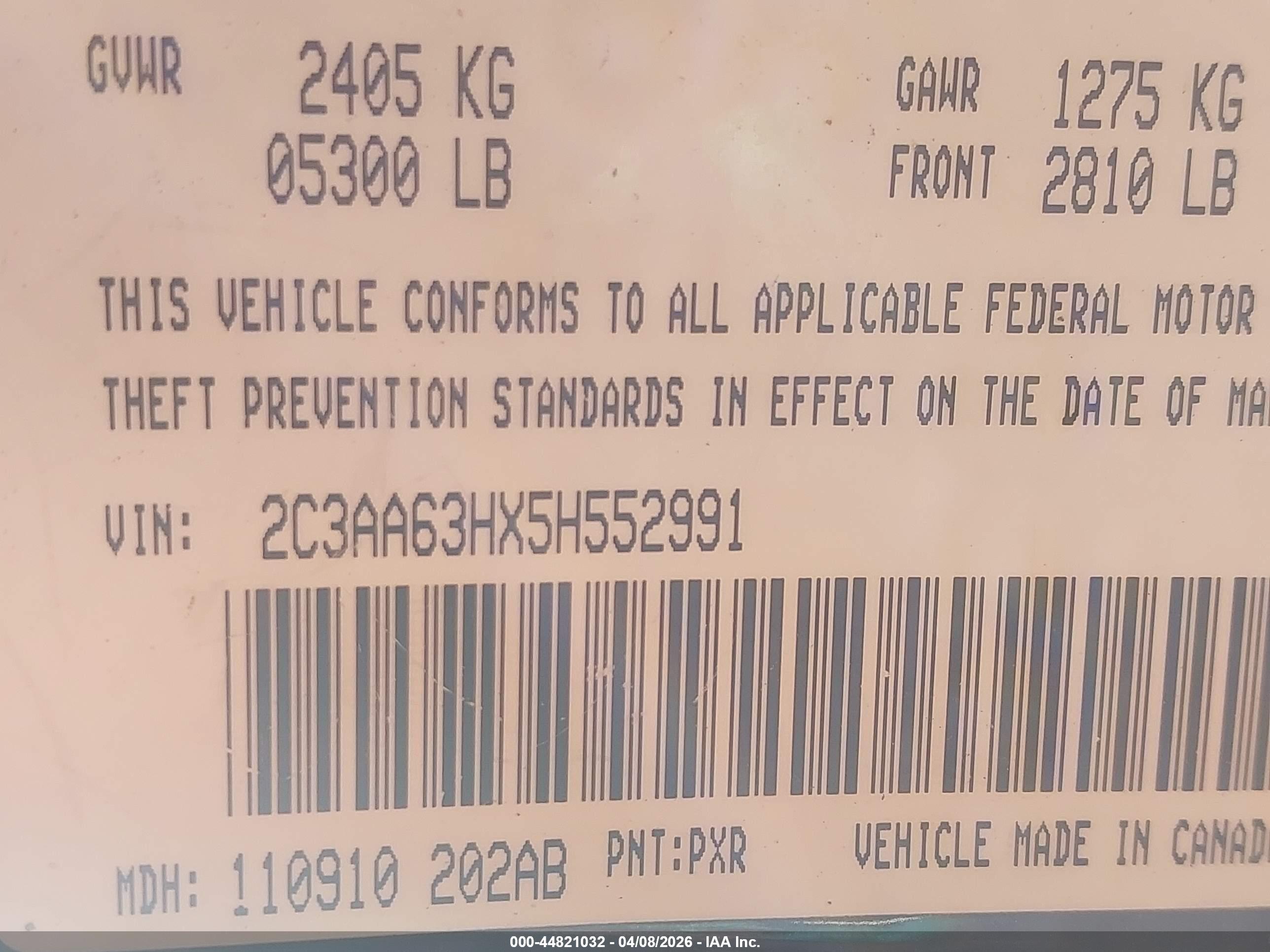 CHRYSLER 300C image 9