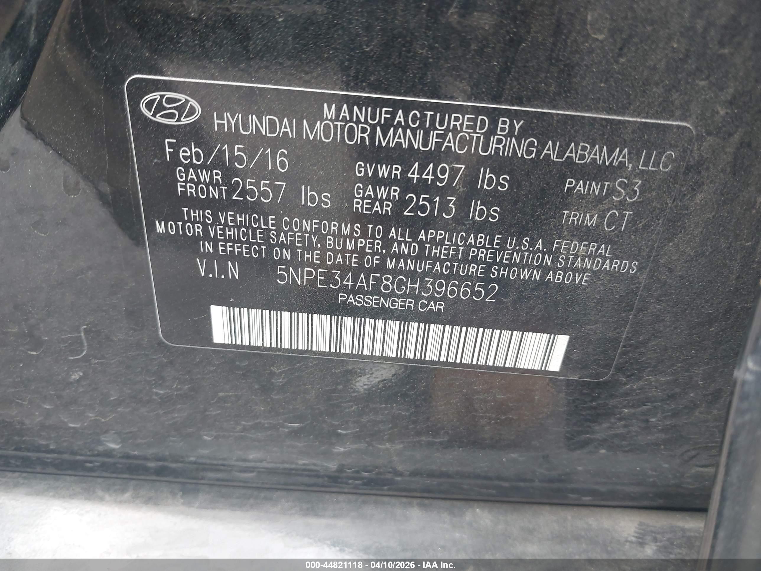 HYUNDAI SONATA image 9