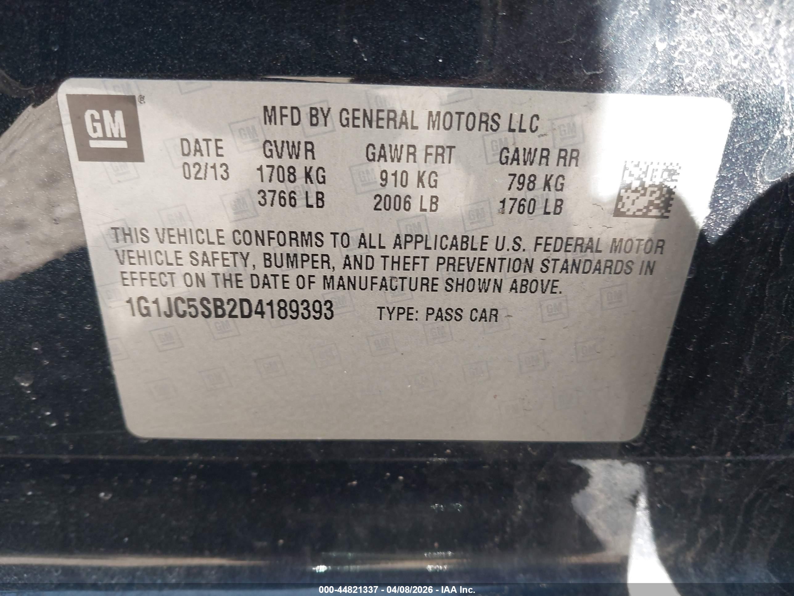 CHEVROLET SONIC image 9