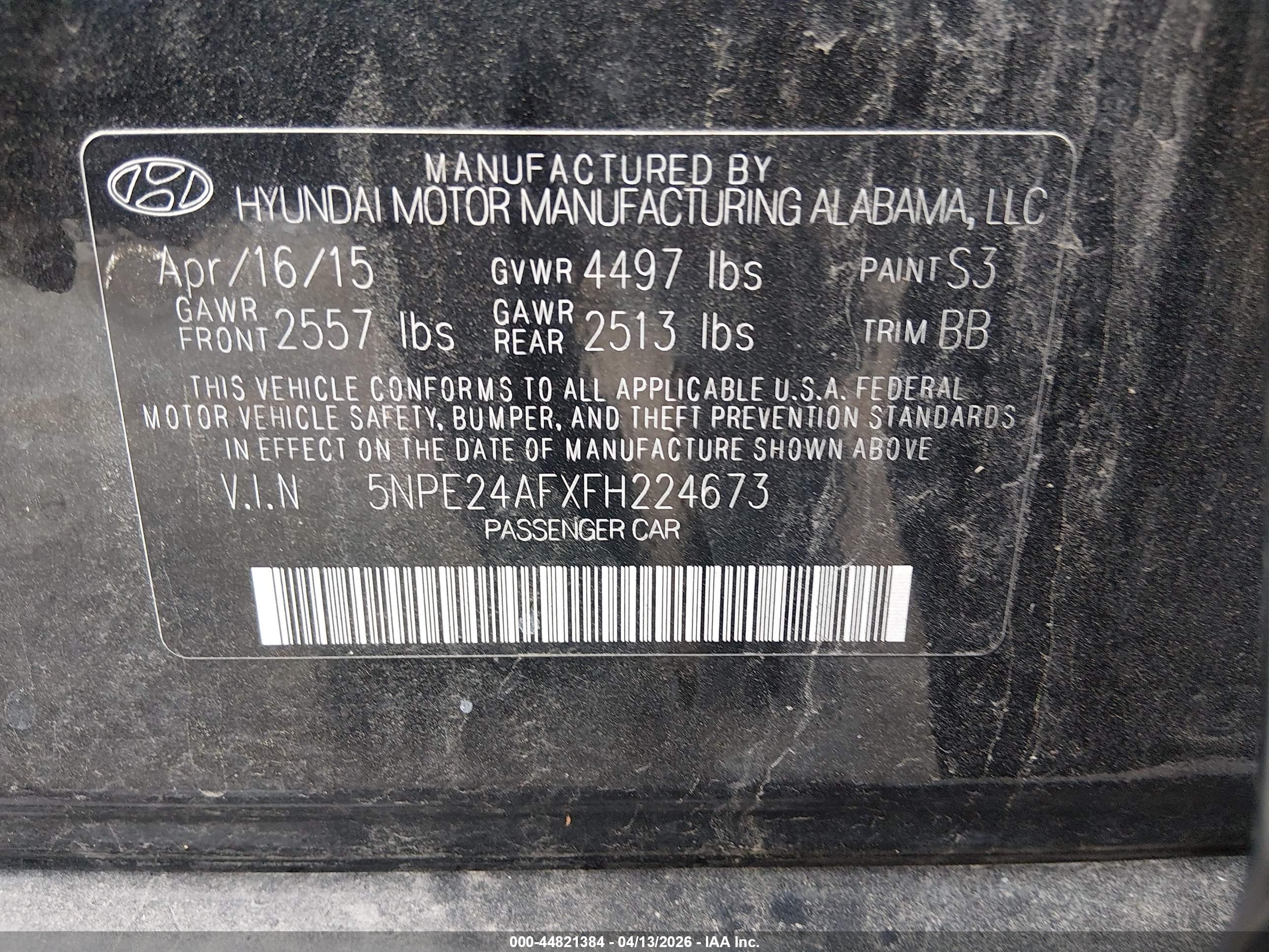 HYUNDAI SONATA image 9