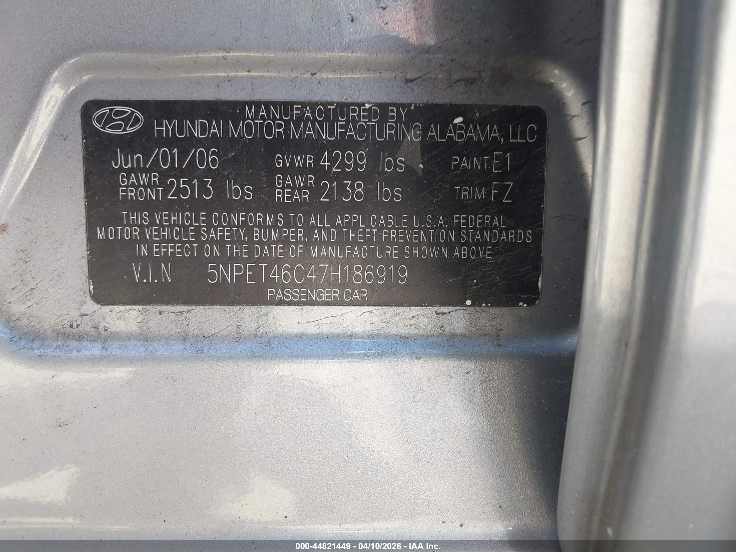 HYUNDAI SONATA image 9
