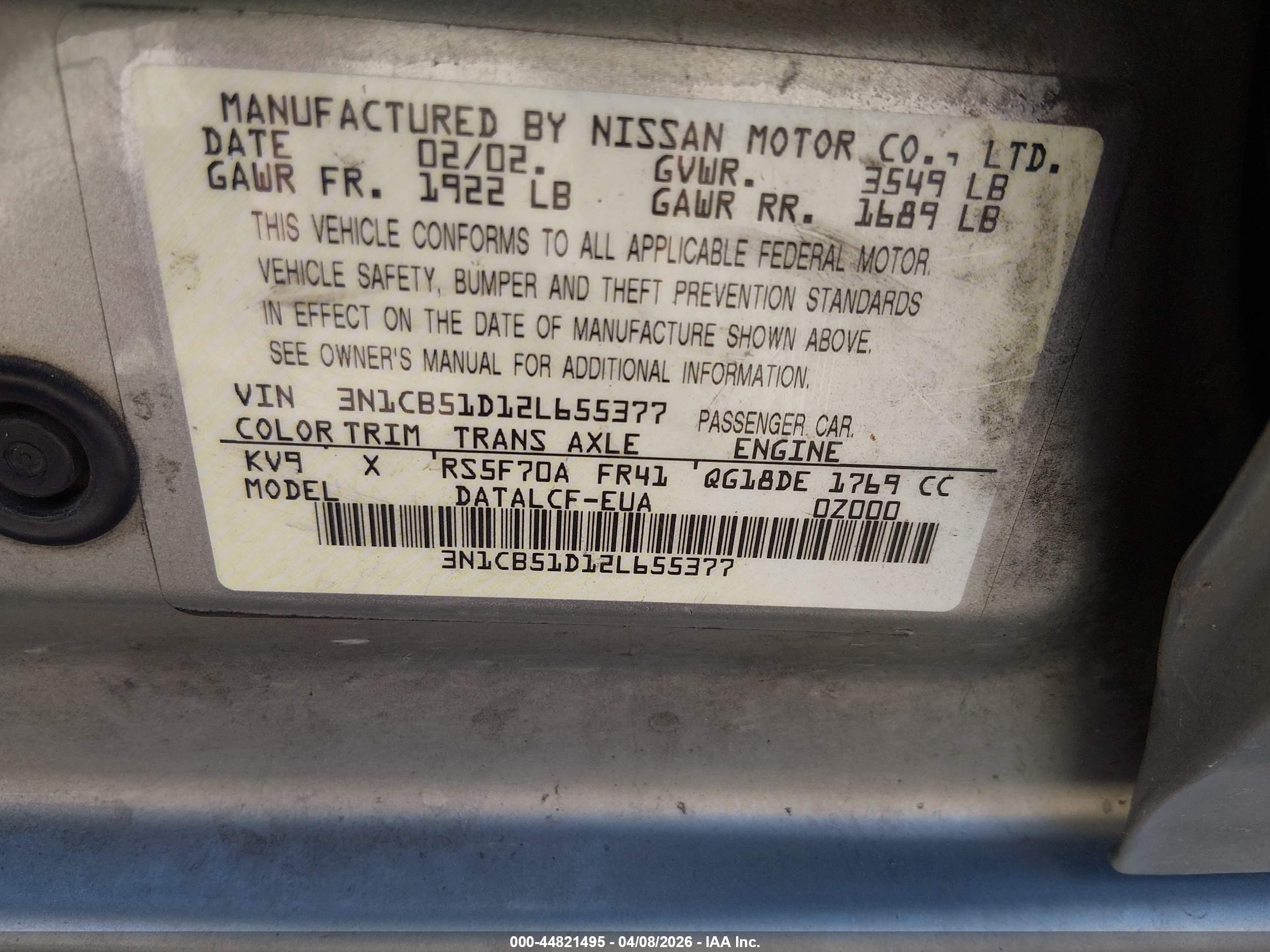 NISSAN SENTRA image 9