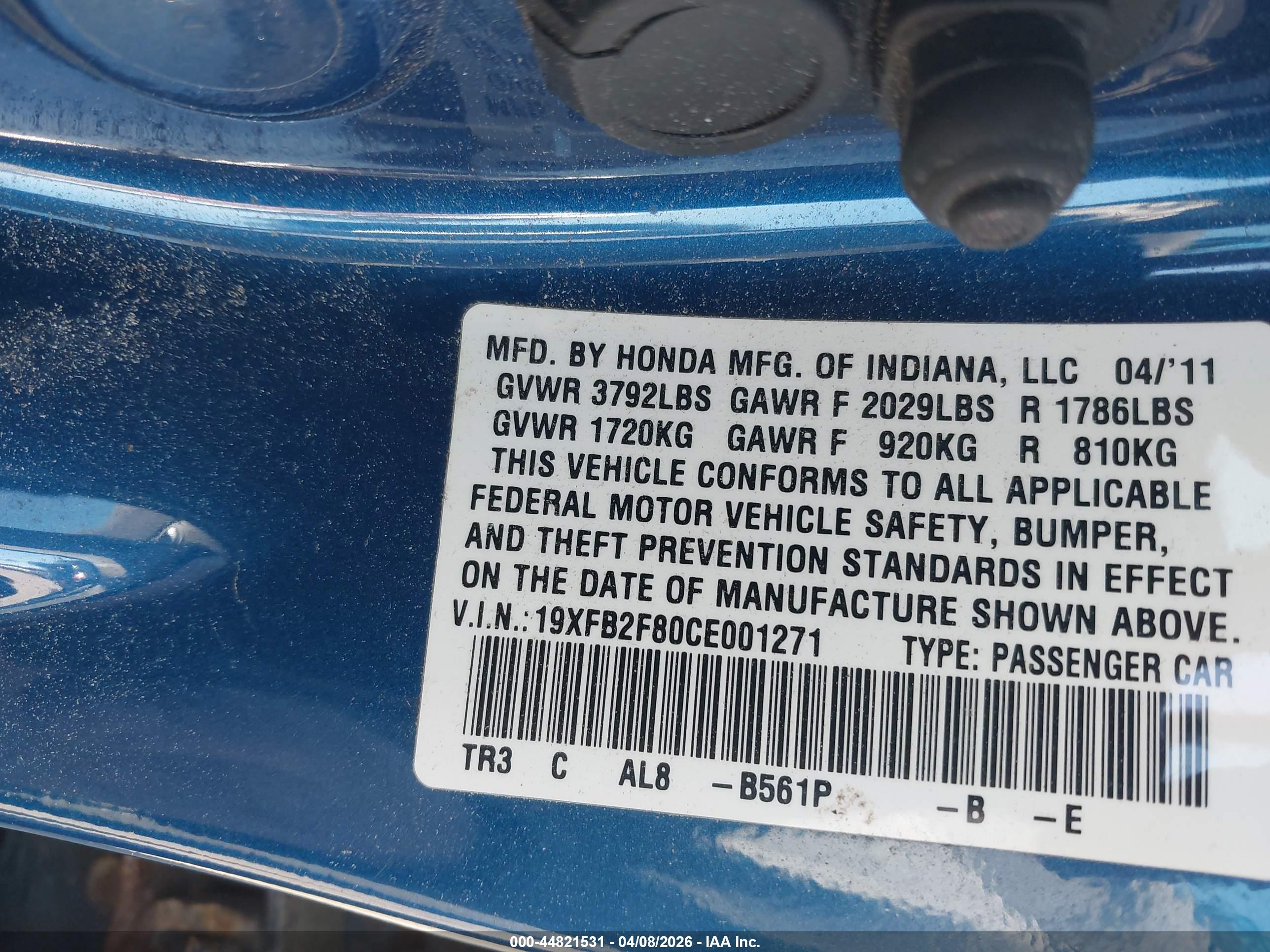 HONDA CIVIC image 9