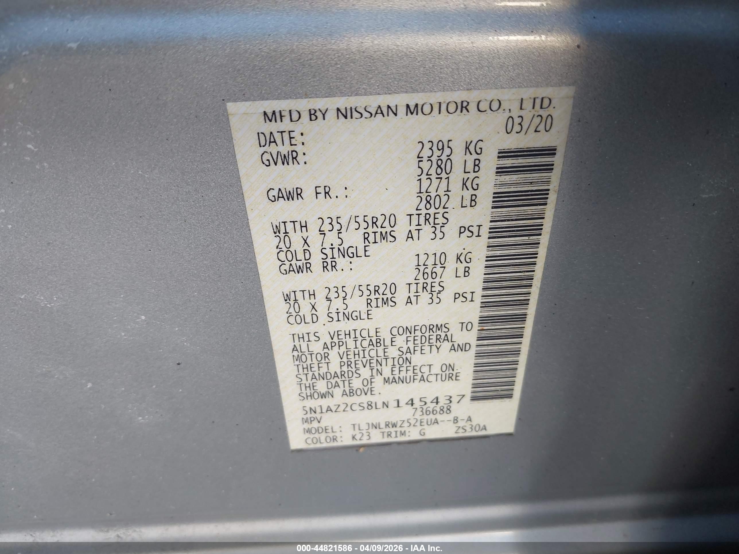NISSAN MURANO image 9
