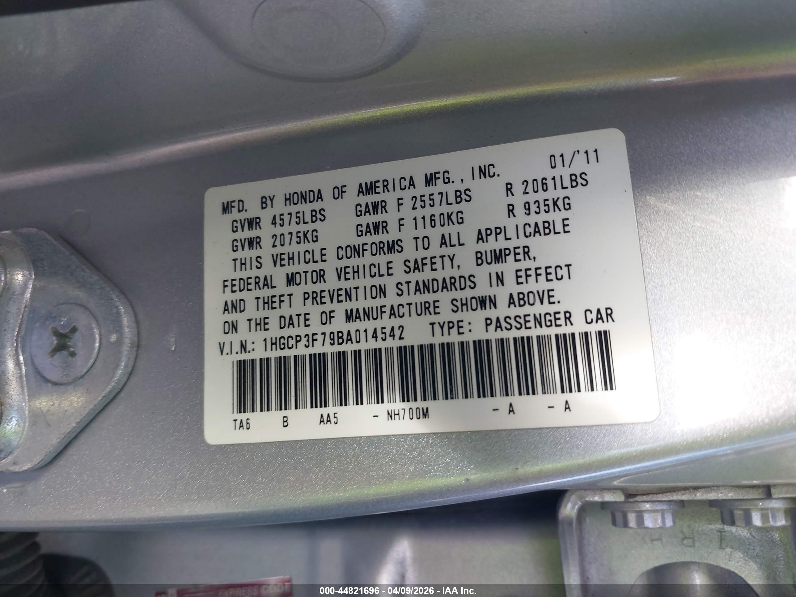 HONDA ACCORD image 9