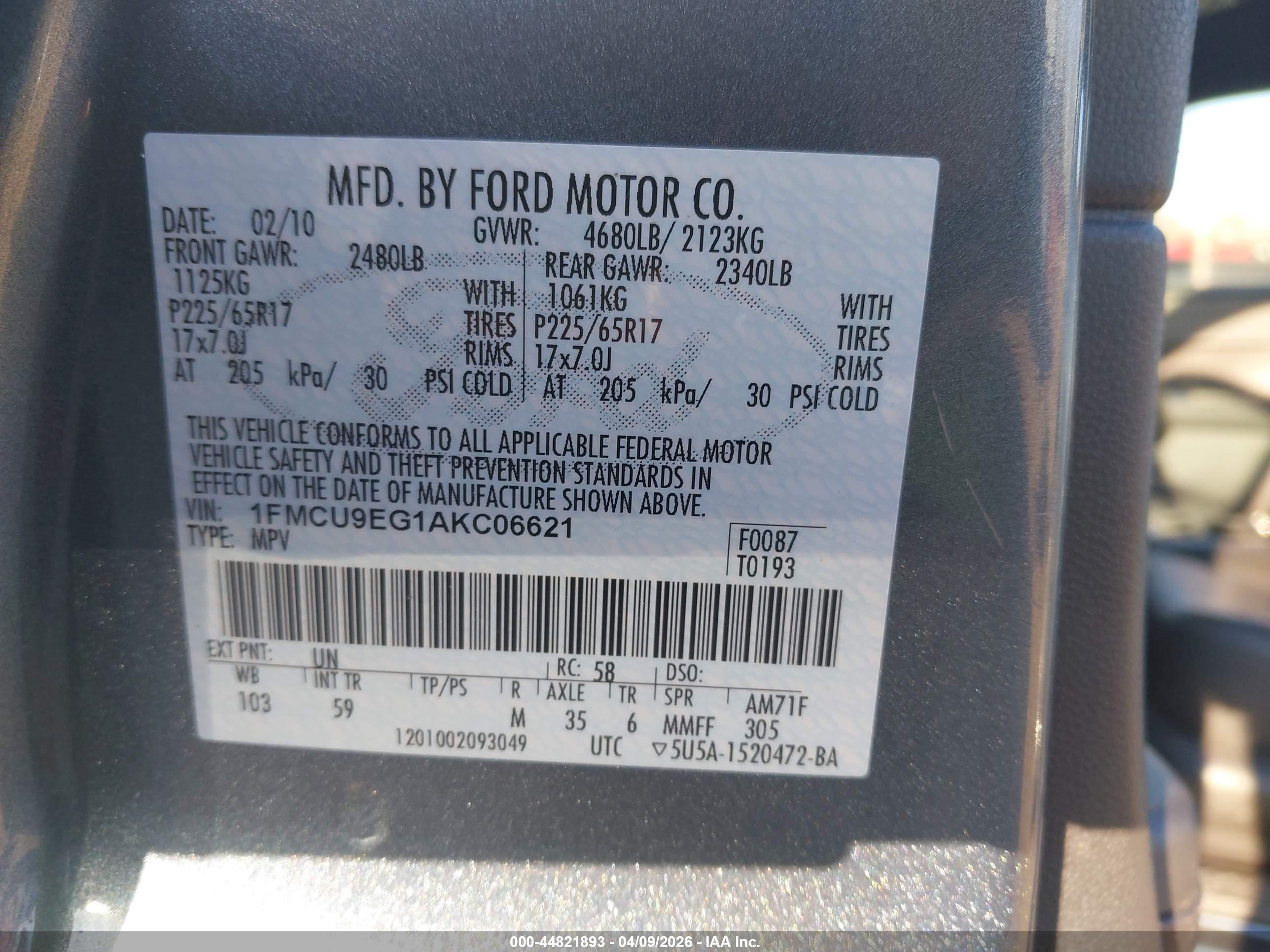 FORD ESCAPE image 9