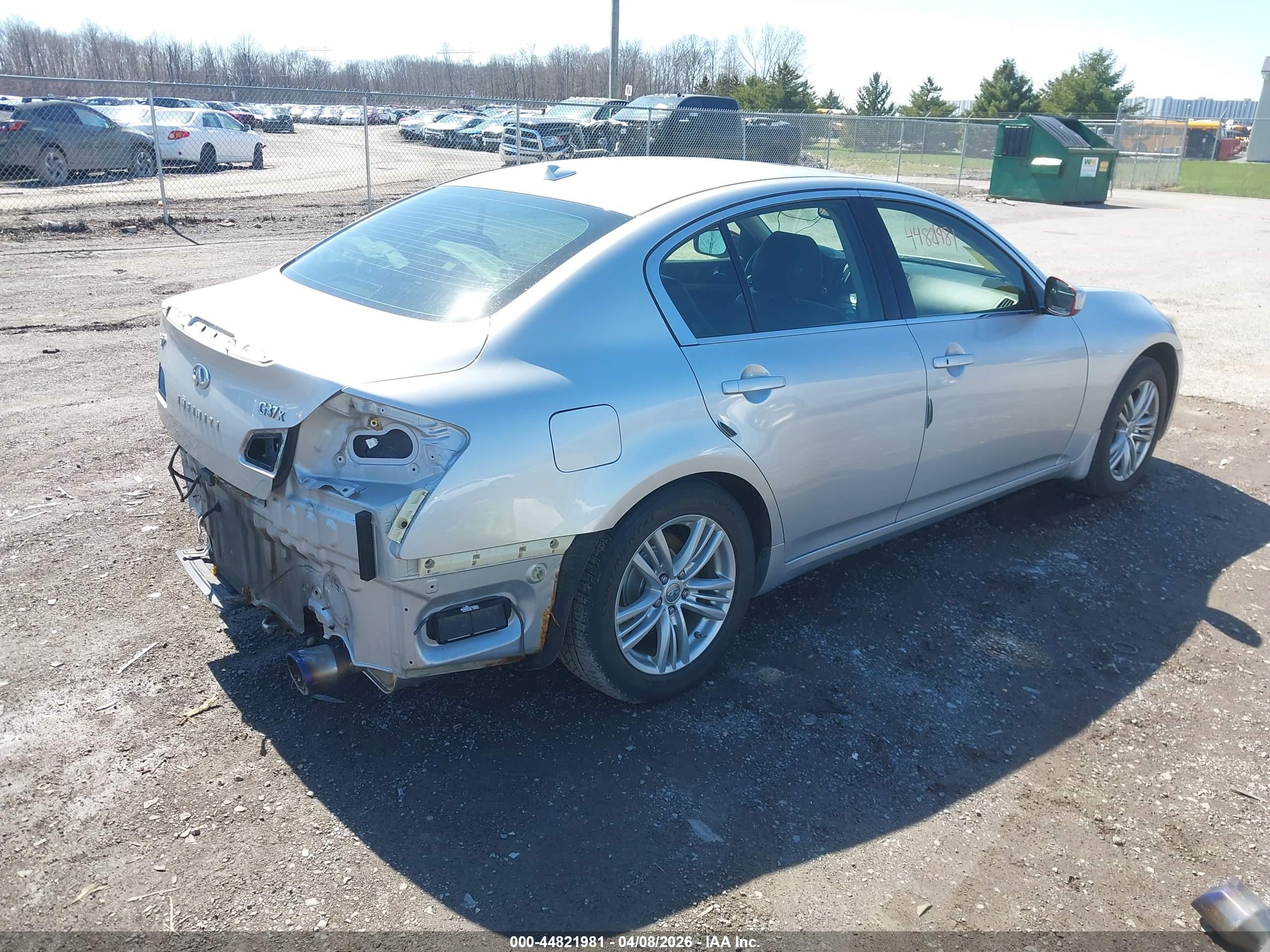 INFINITI G37X image 4