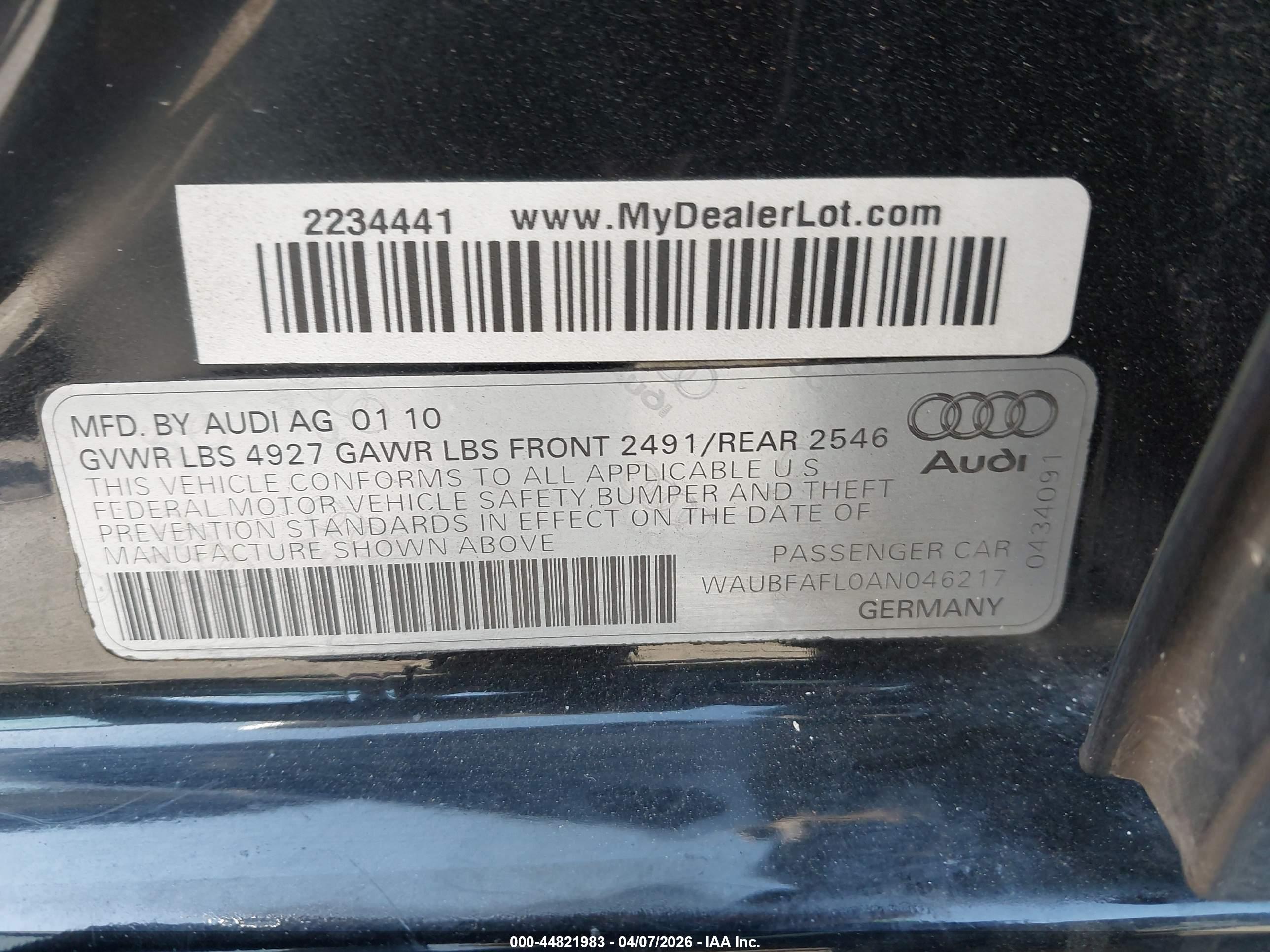 AUDI A4 image 9