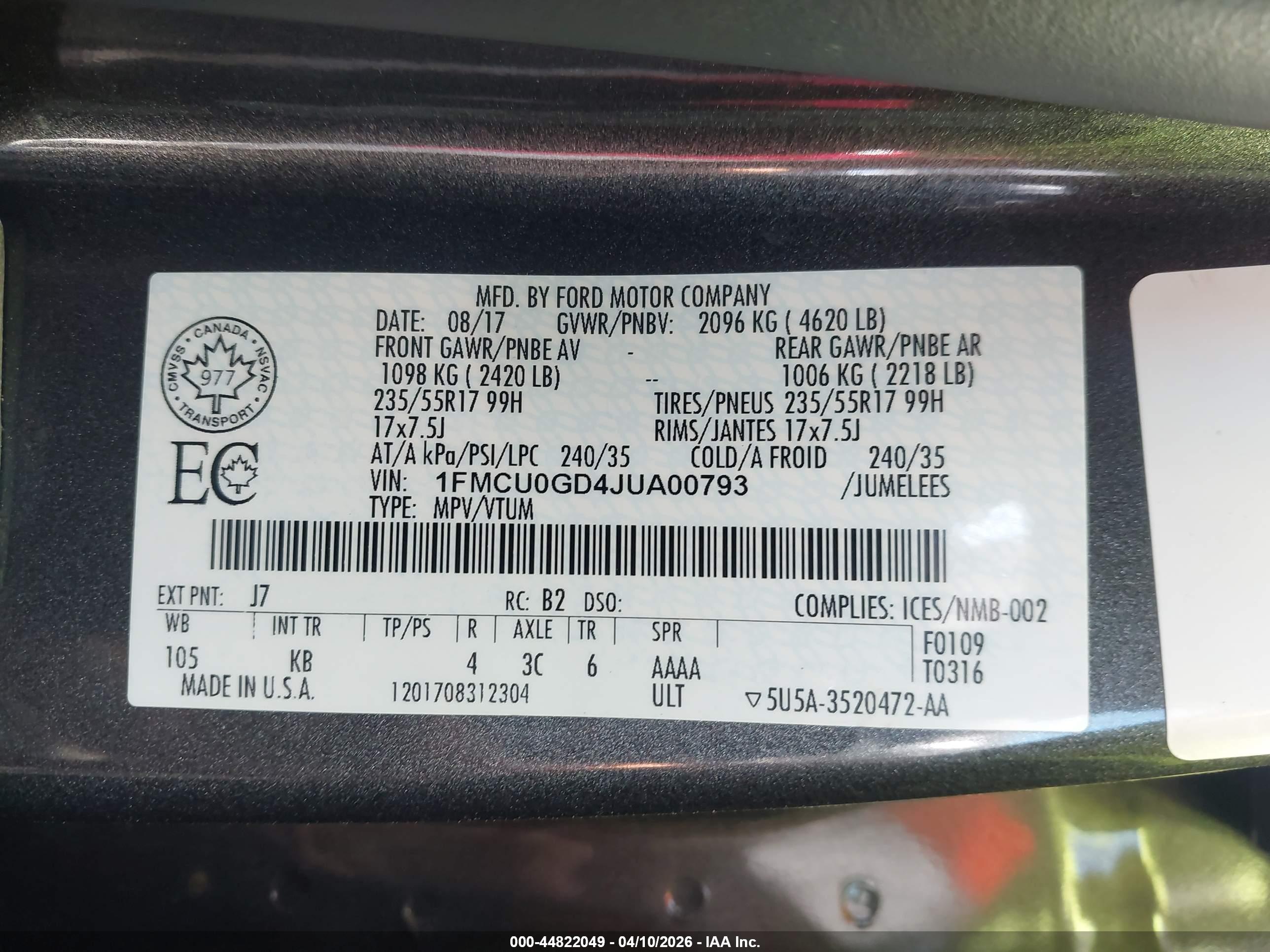 FORD ESCAPE image 9