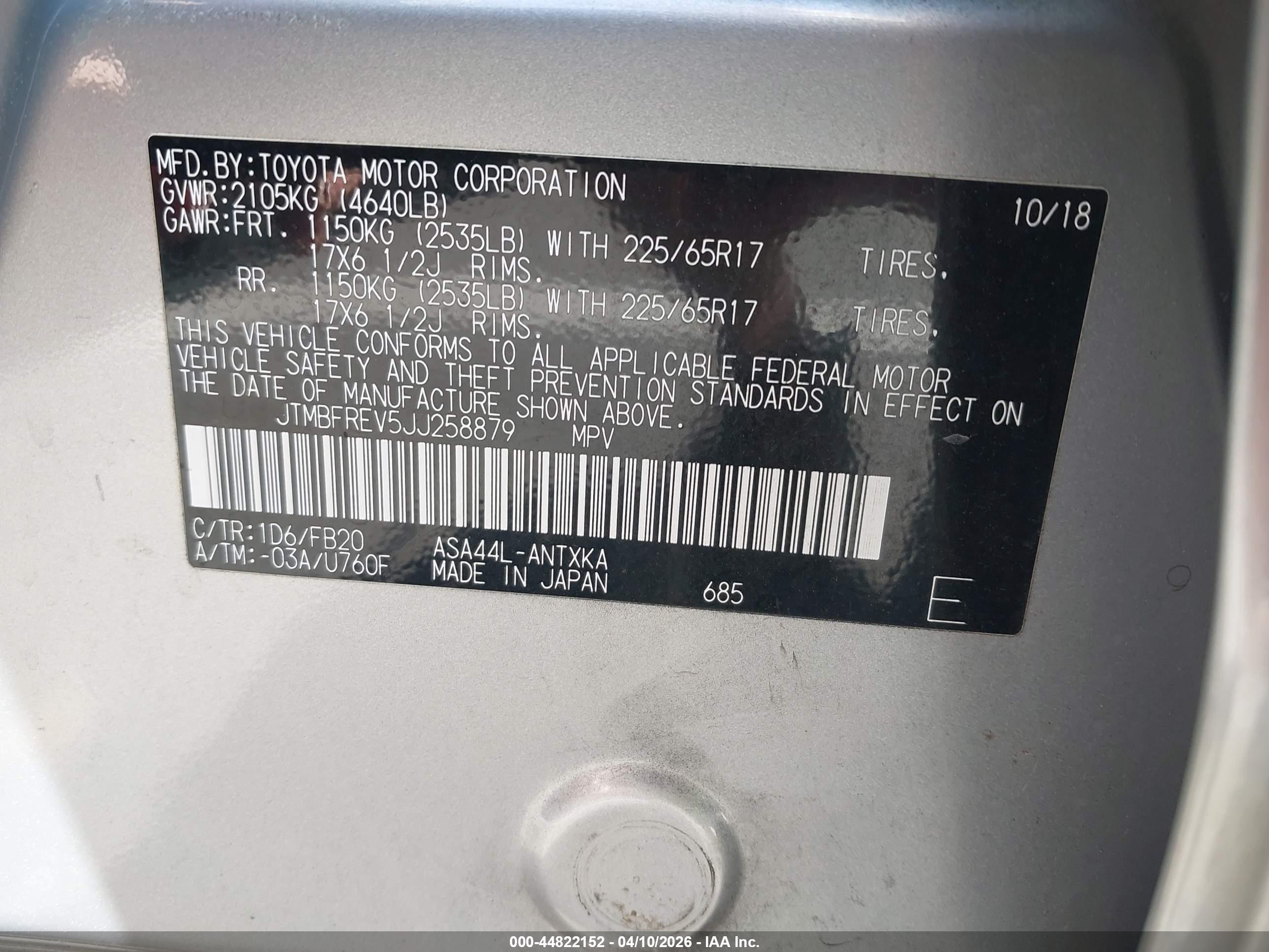 TOYOTA RAV4 image 9